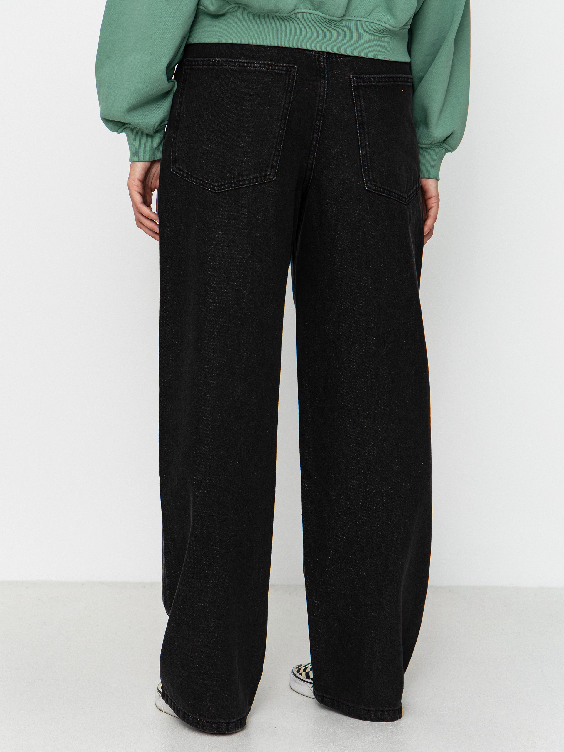 Kalhoty Vans Sirelle 5 Pocket Puddle Wmn (black)