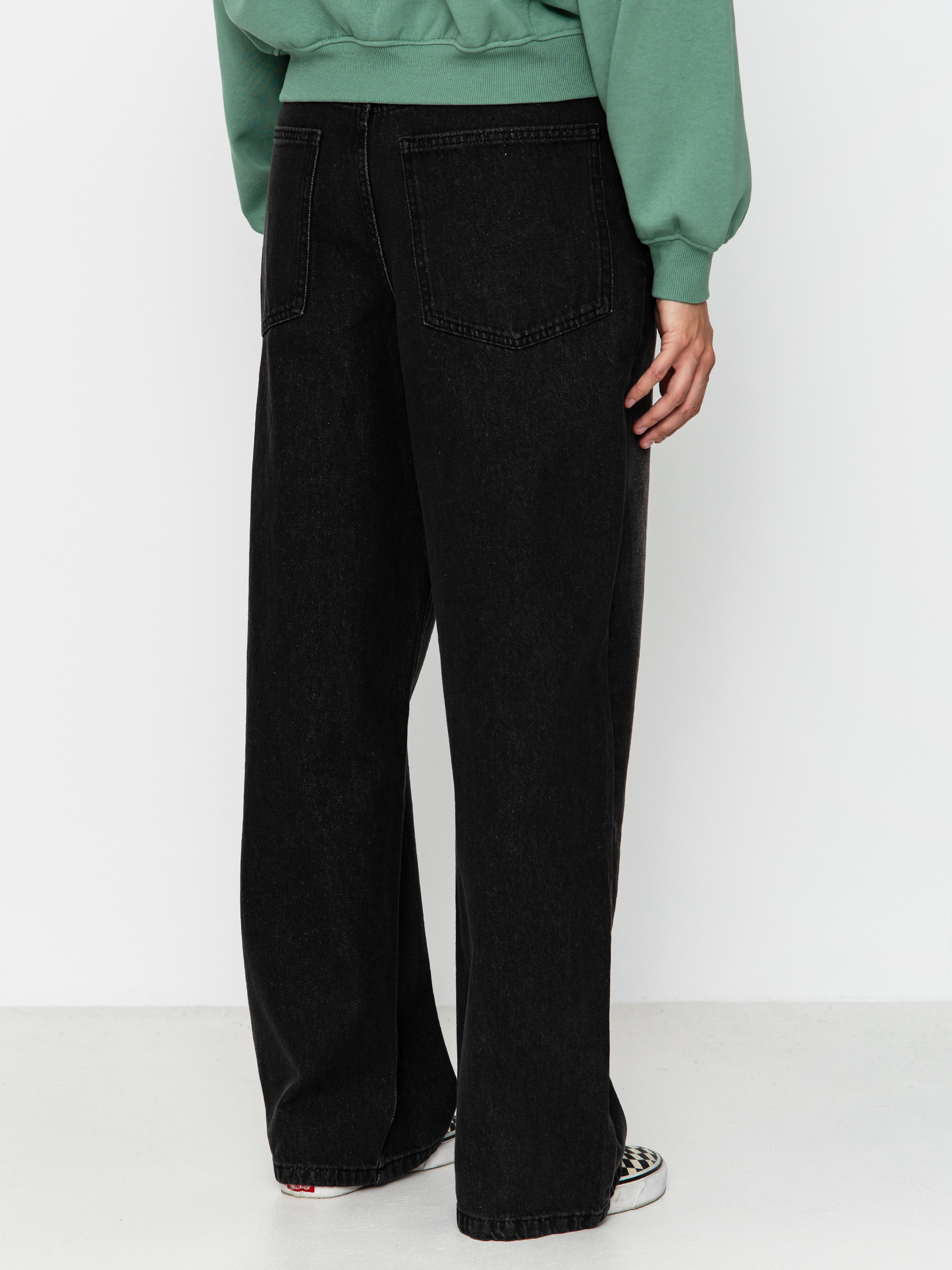 Kalhoty Vans Sirelle 5 Pocket Puddle Wmn (black)