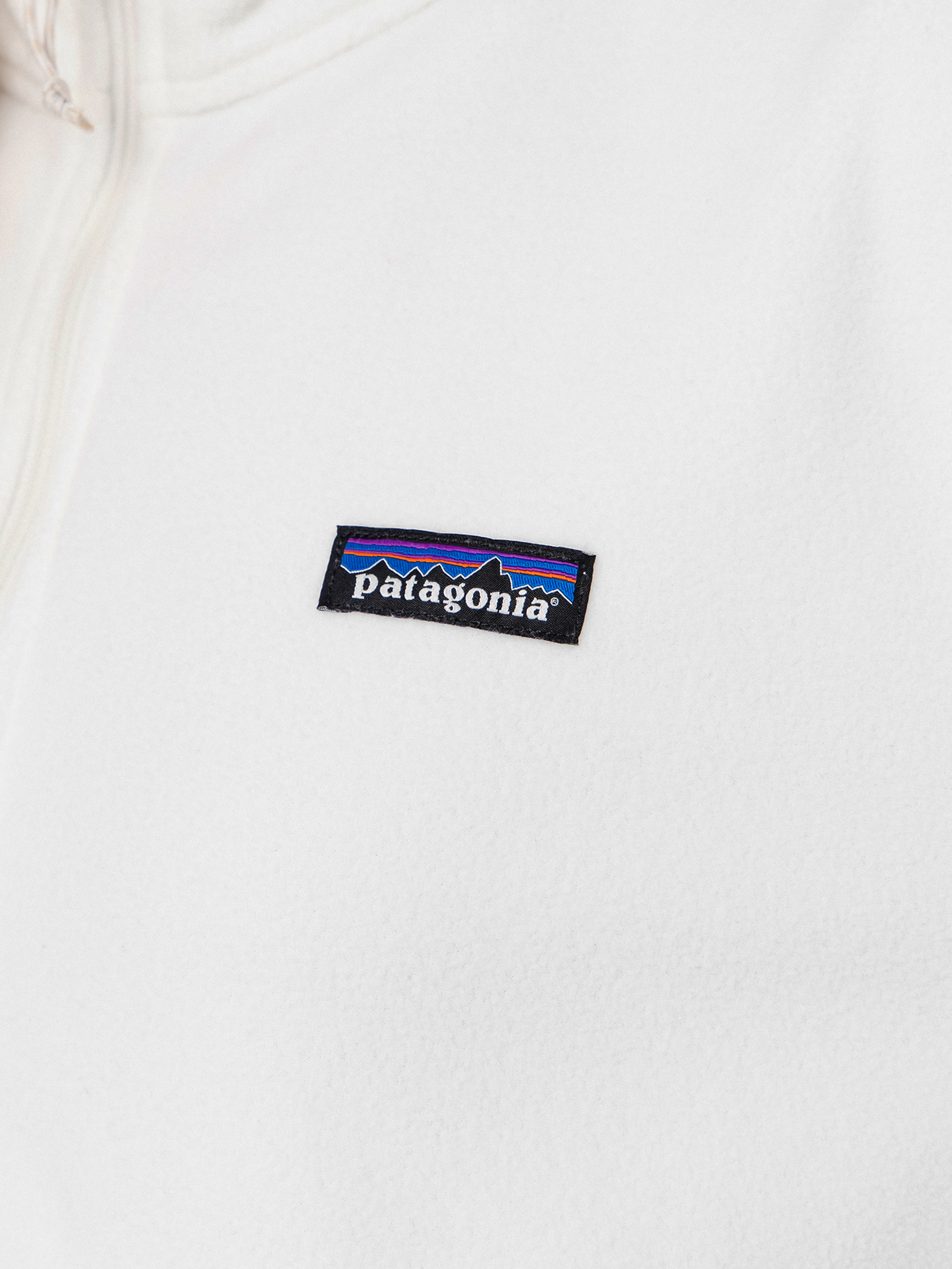 Dámský Fleecová mikina Patagonia Micro D 1/2 Zip (birch white)