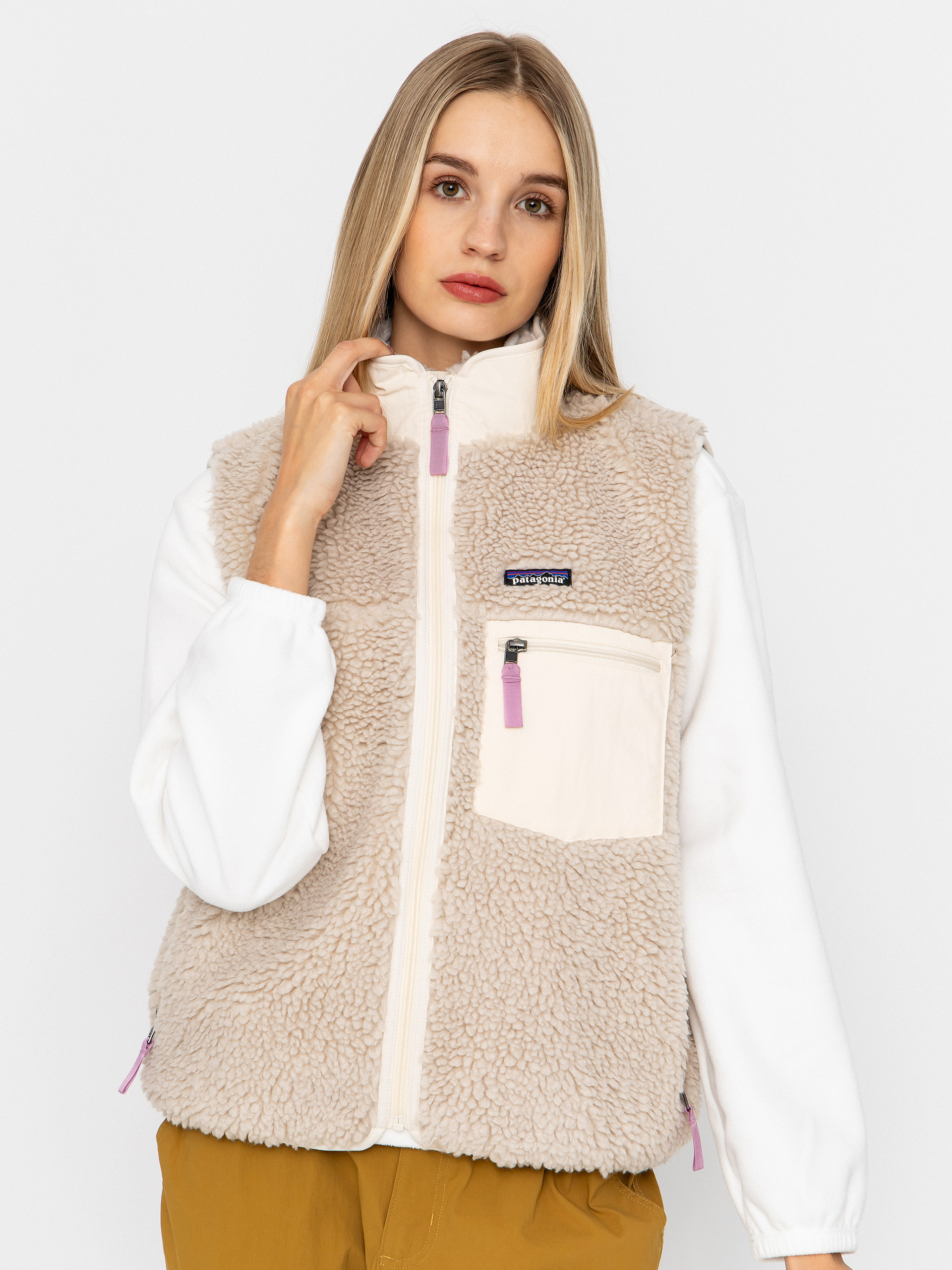 vesta Patagonia Classic Retro X Wmn (natural w/light violet)