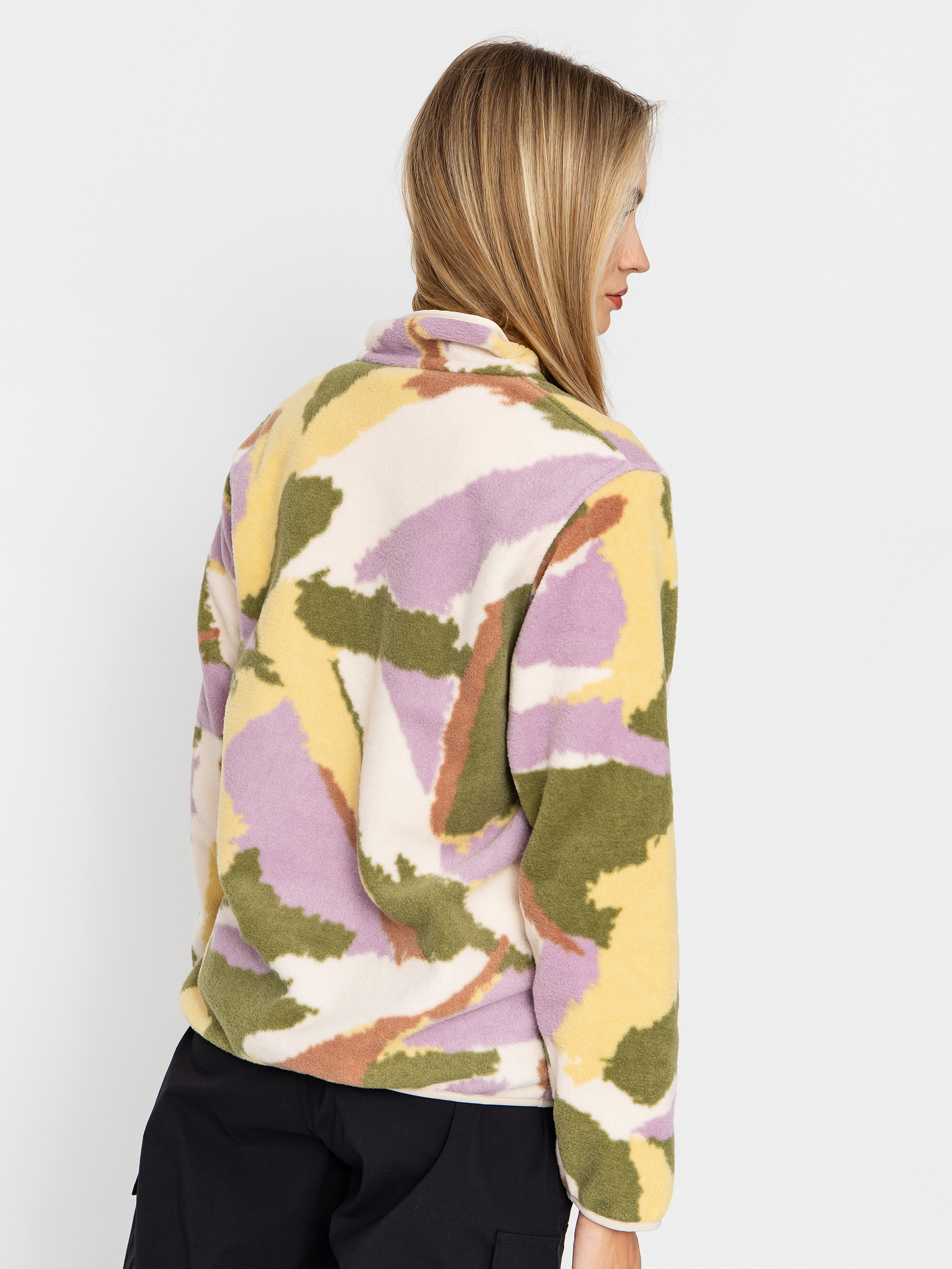 Dámský Fleecová mikina Patagonia Lightweight Synchilla Snap T (sunshine/natural)