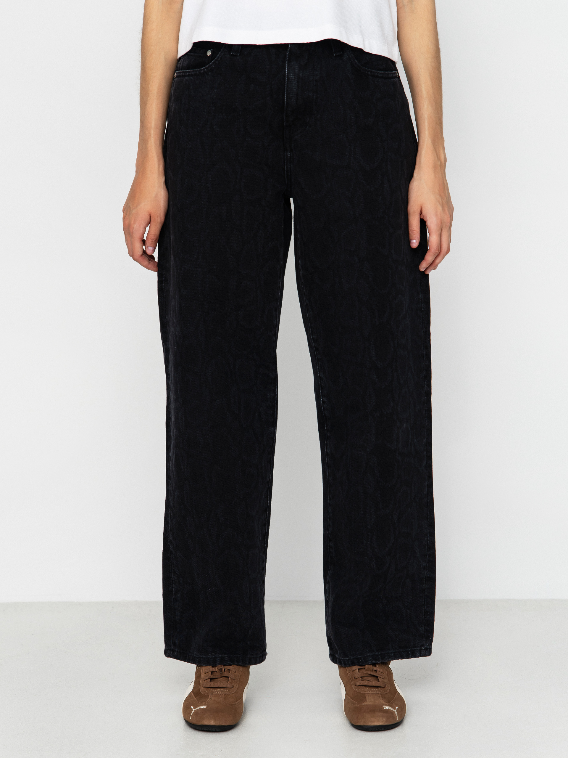 Kalhoty Carhartt WIP Snake Arin Wmn (snake camo/black)