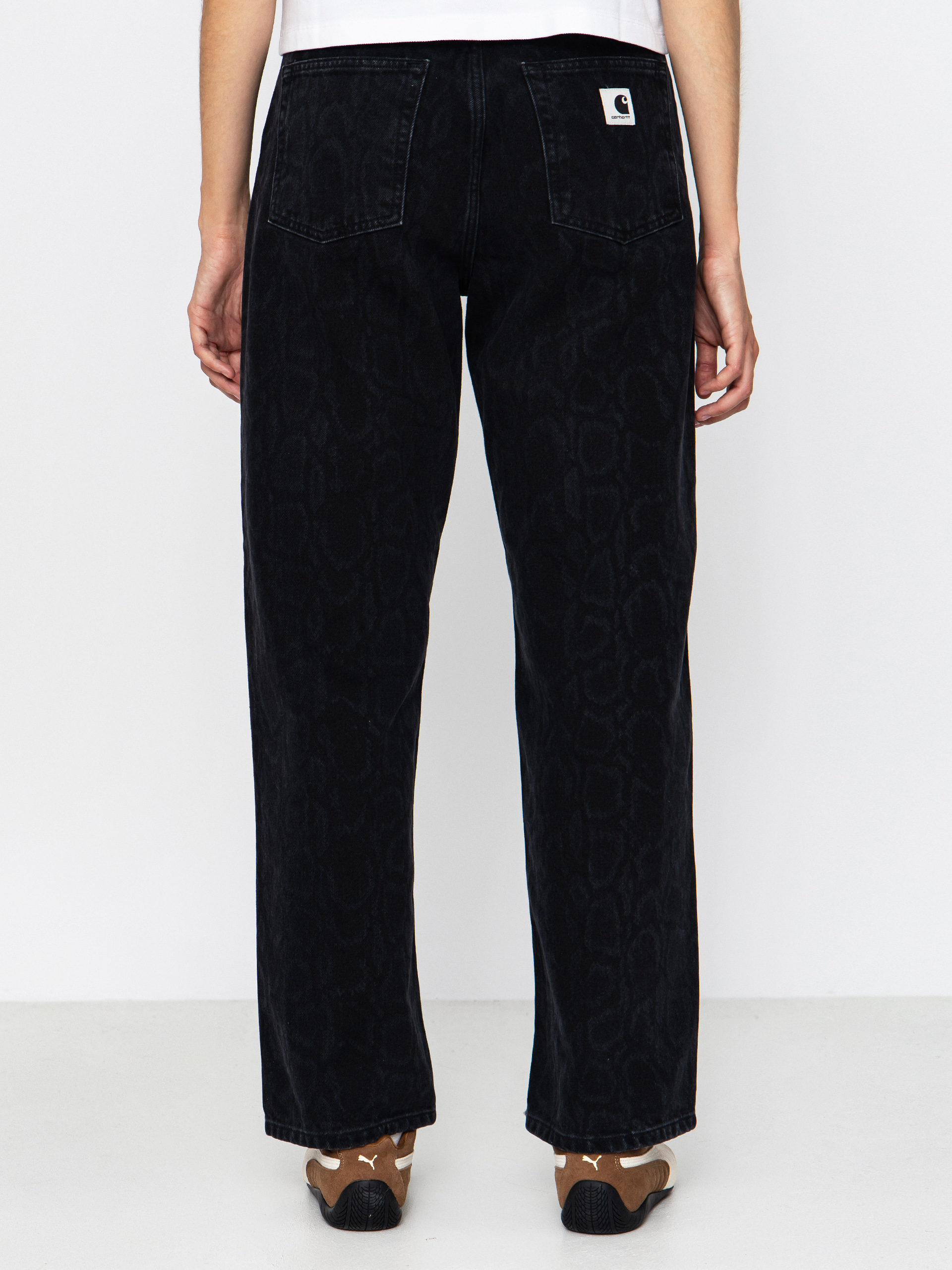 Kalhoty Carhartt WIP Snake Arin Wmn (snake camo/black)