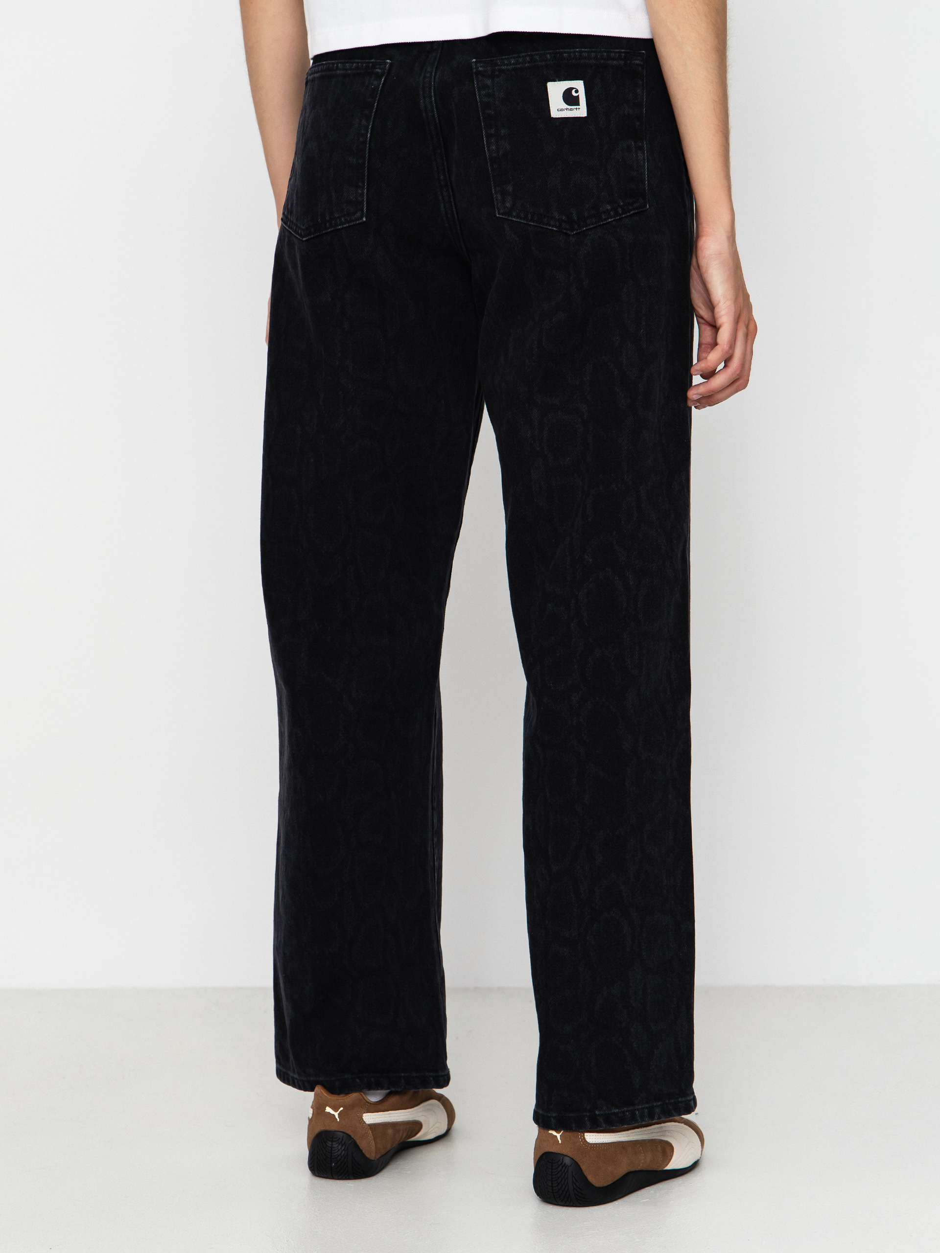 Kalhoty Carhartt WIP Snake Arin Wmn (snake camo/black)