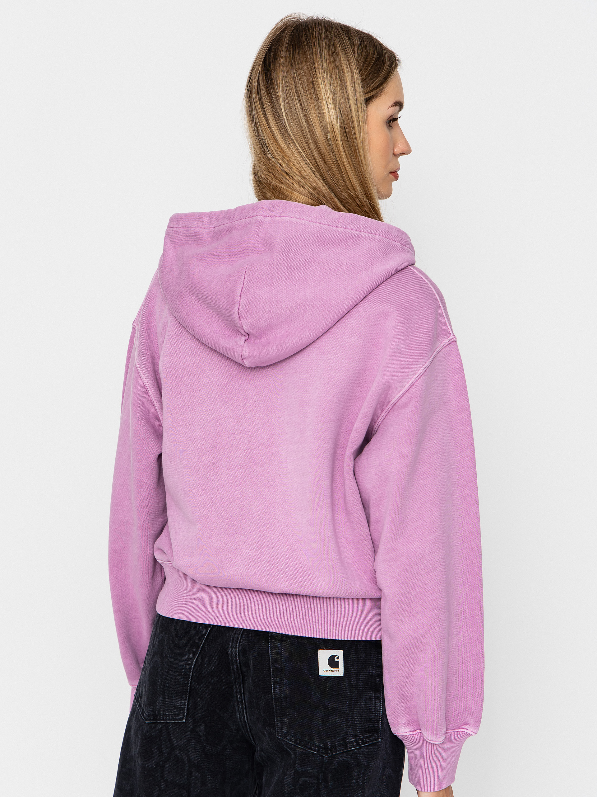 Mikina s kapucí Carhartt WIP Nelson ZHD Wmn (gentle purple)