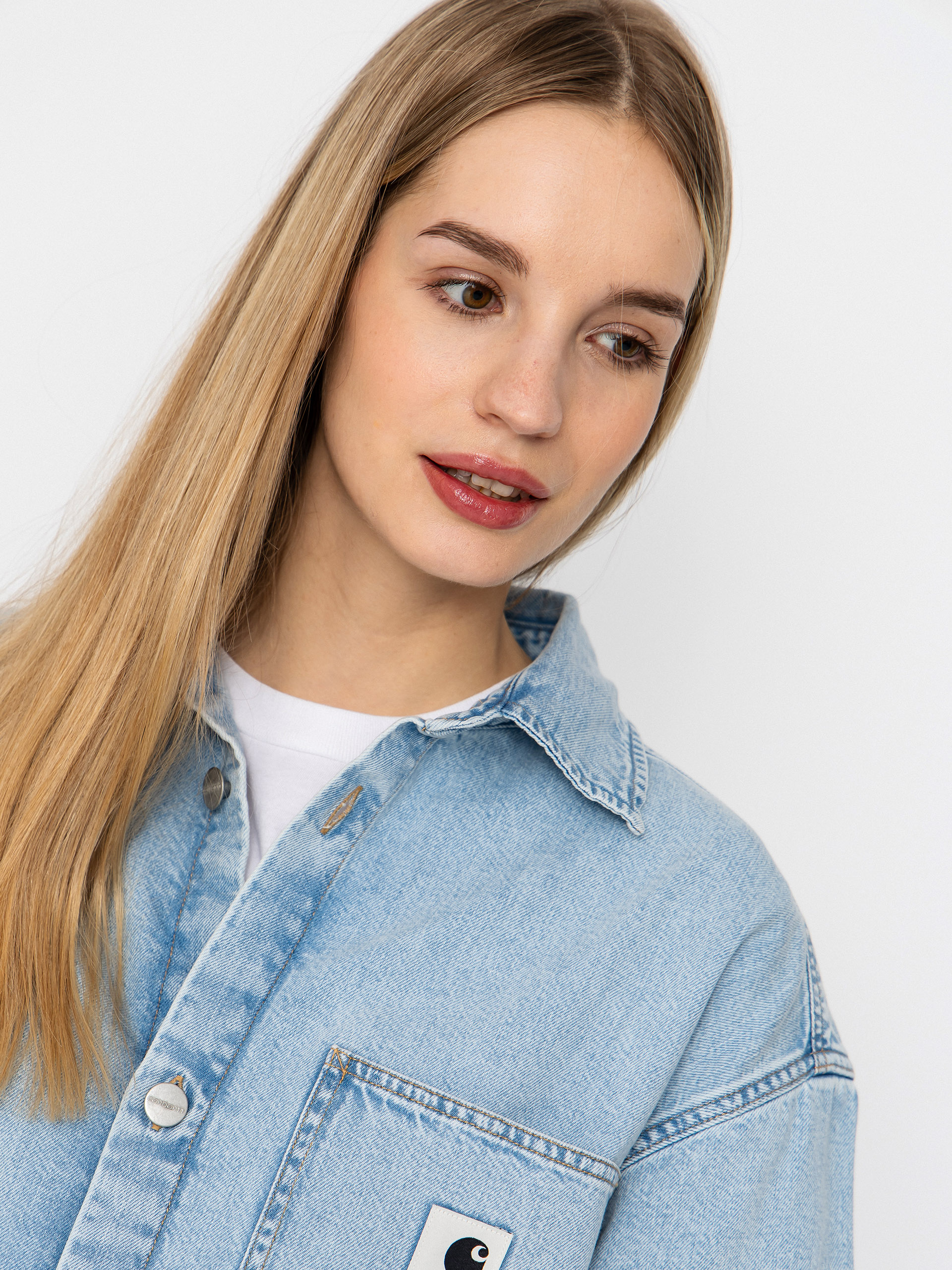 Košile Carhartt WIP Lovilia Wmn (blue)