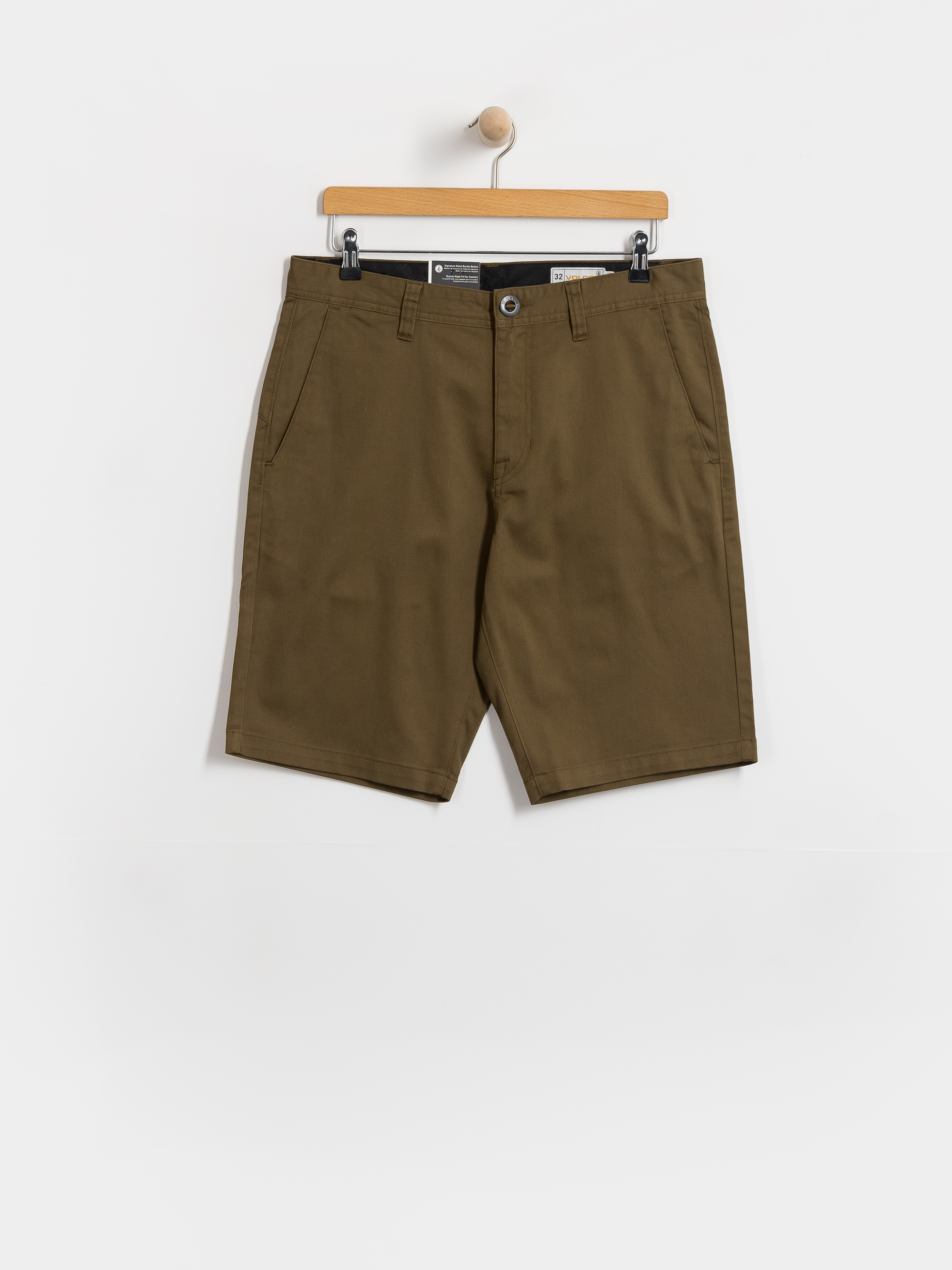 Krau0165asy Volcom Frckn Mdn Strch Sht 21 (sage leaf)