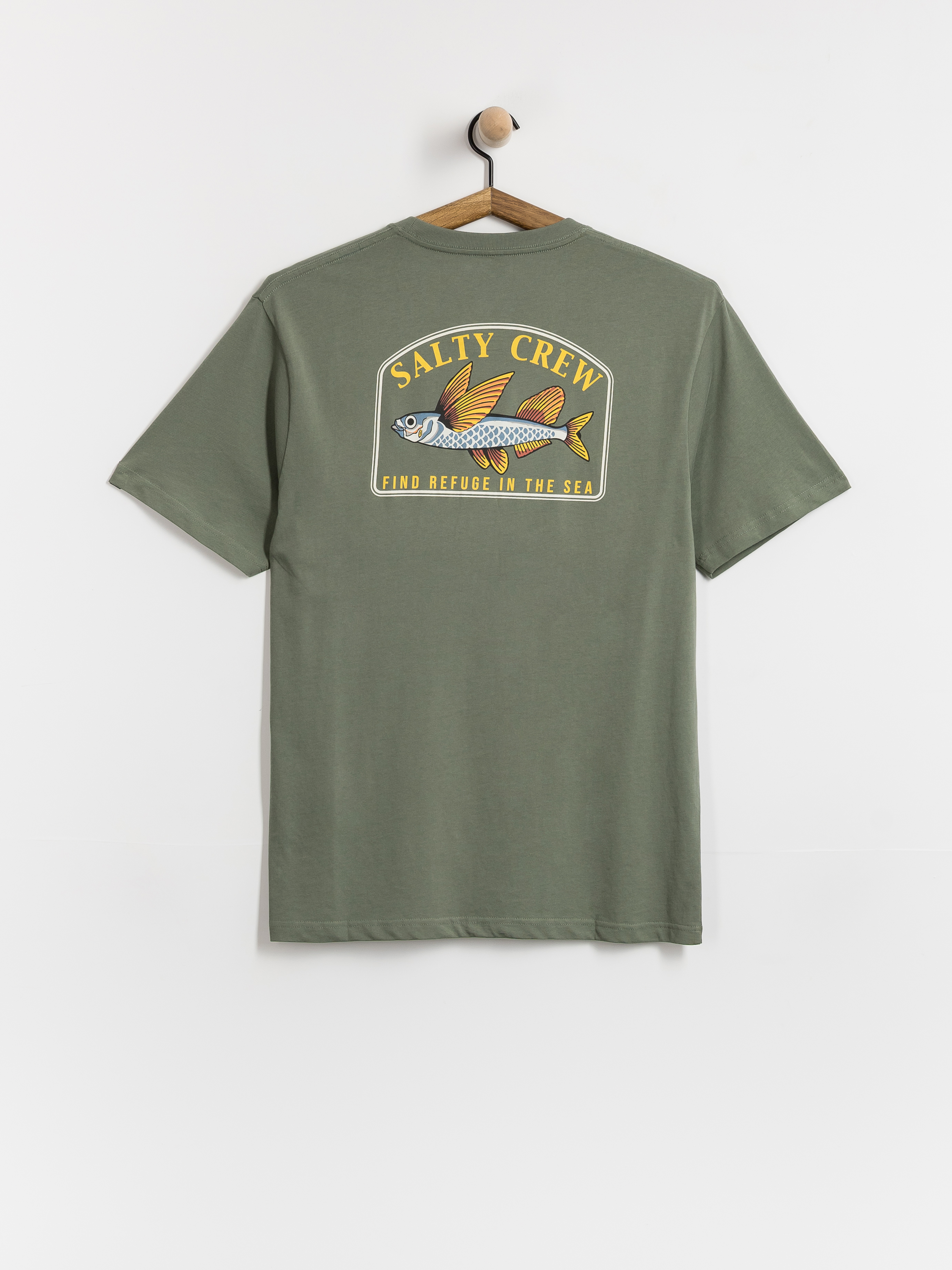 Tričko Salty Crew Fly Home (laurel wreath)