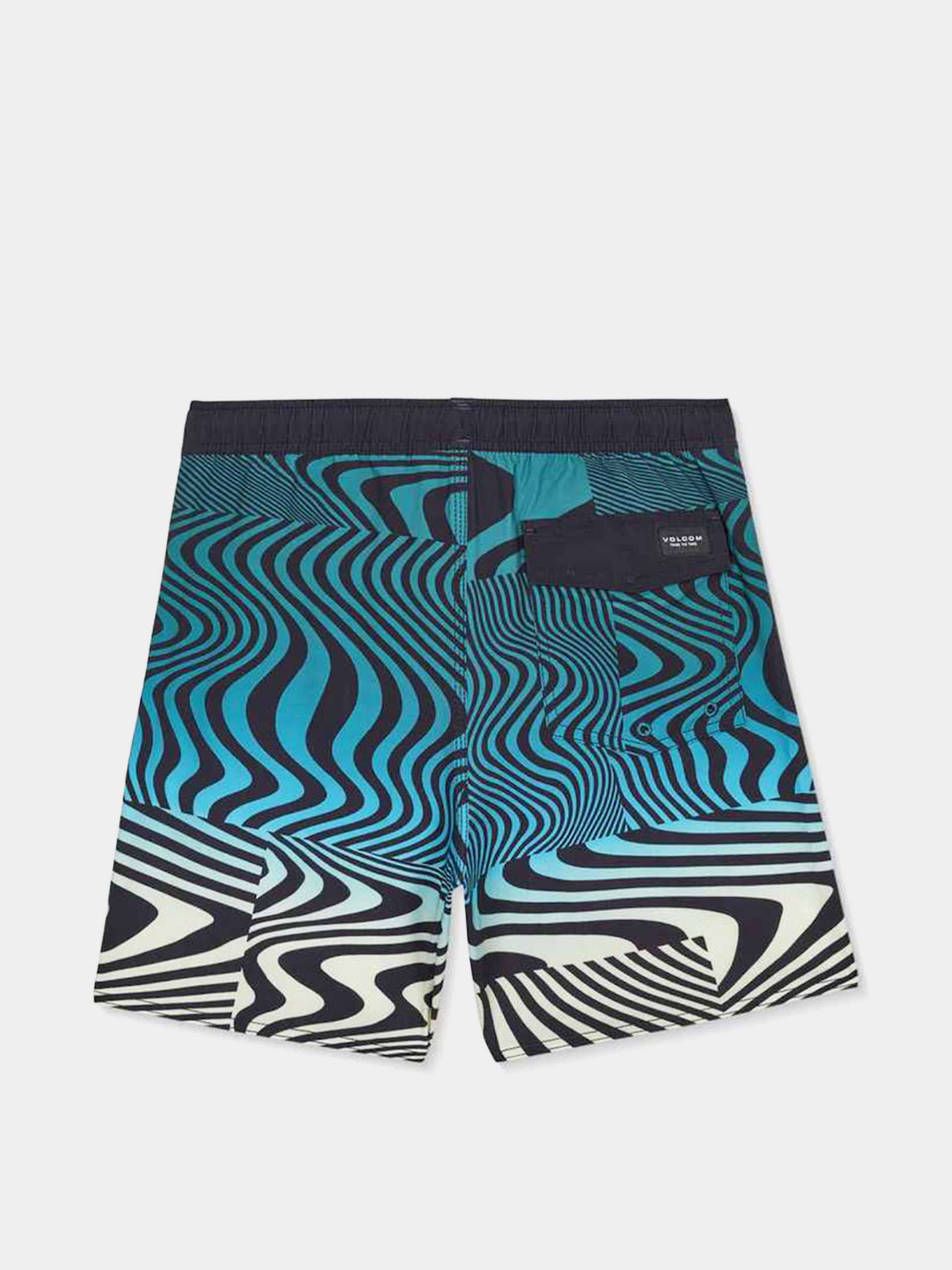 Kraťasy Volcom Lido Print Trunk JR (rifle green)