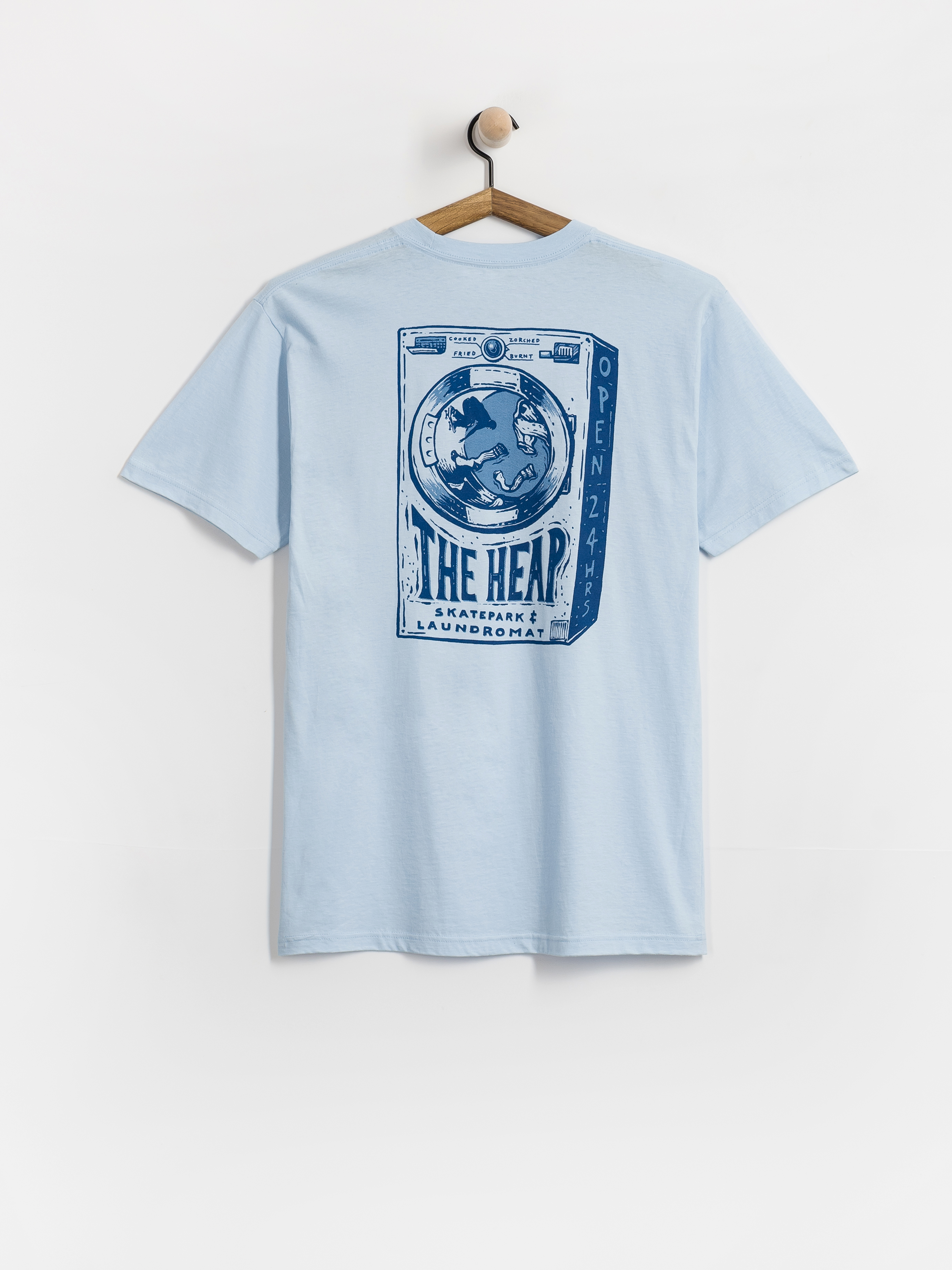Tričko Antihero The Heap (powder blue w/dk blue prints)