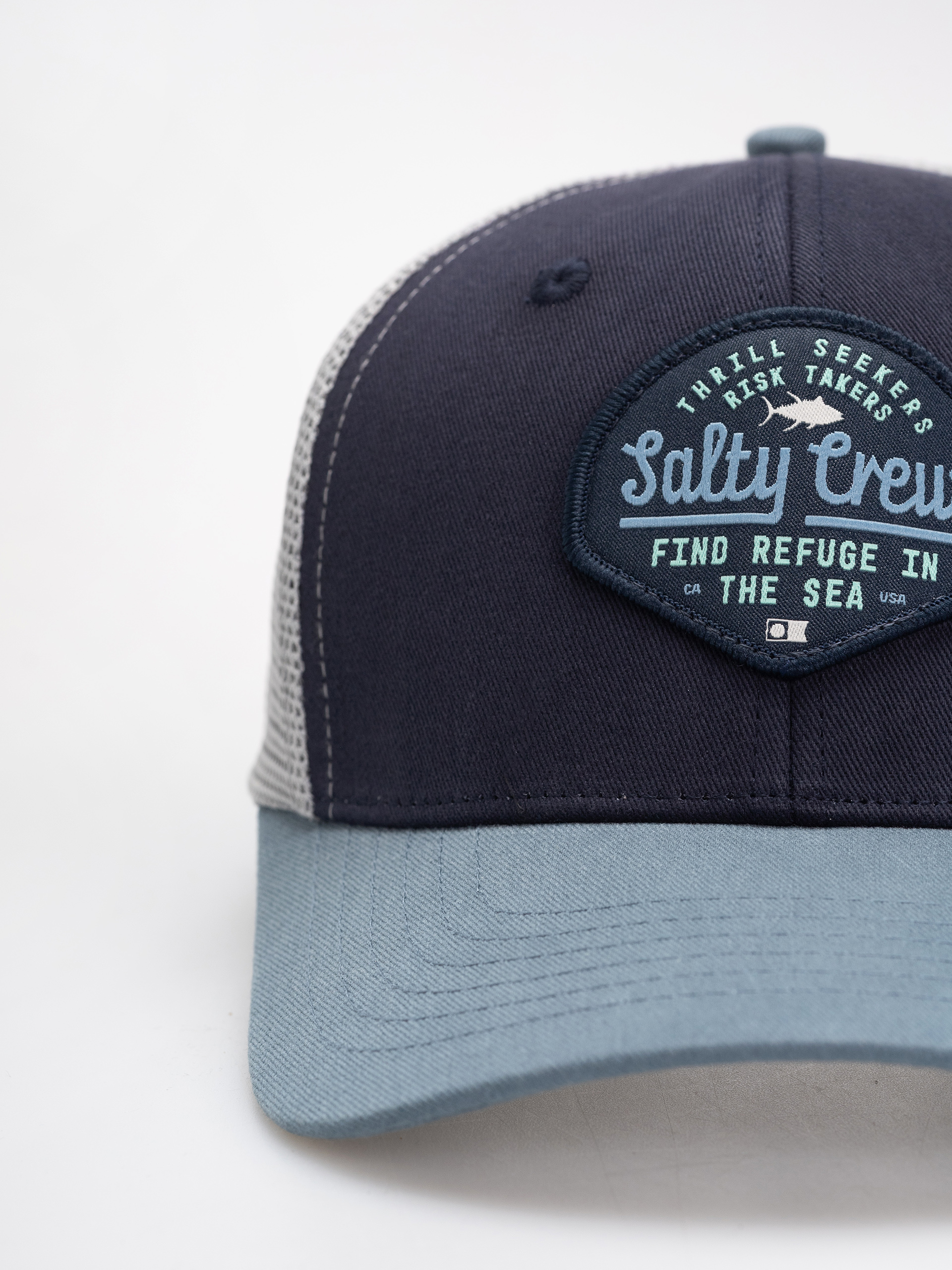 Kšiltovka  Salty Crew Border Trucker (navy/slate)