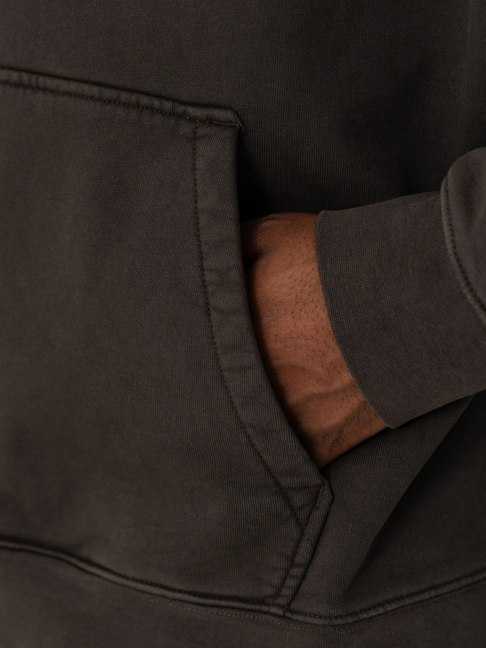 Mikina s kapucí Vans Premium HD (faded black)
