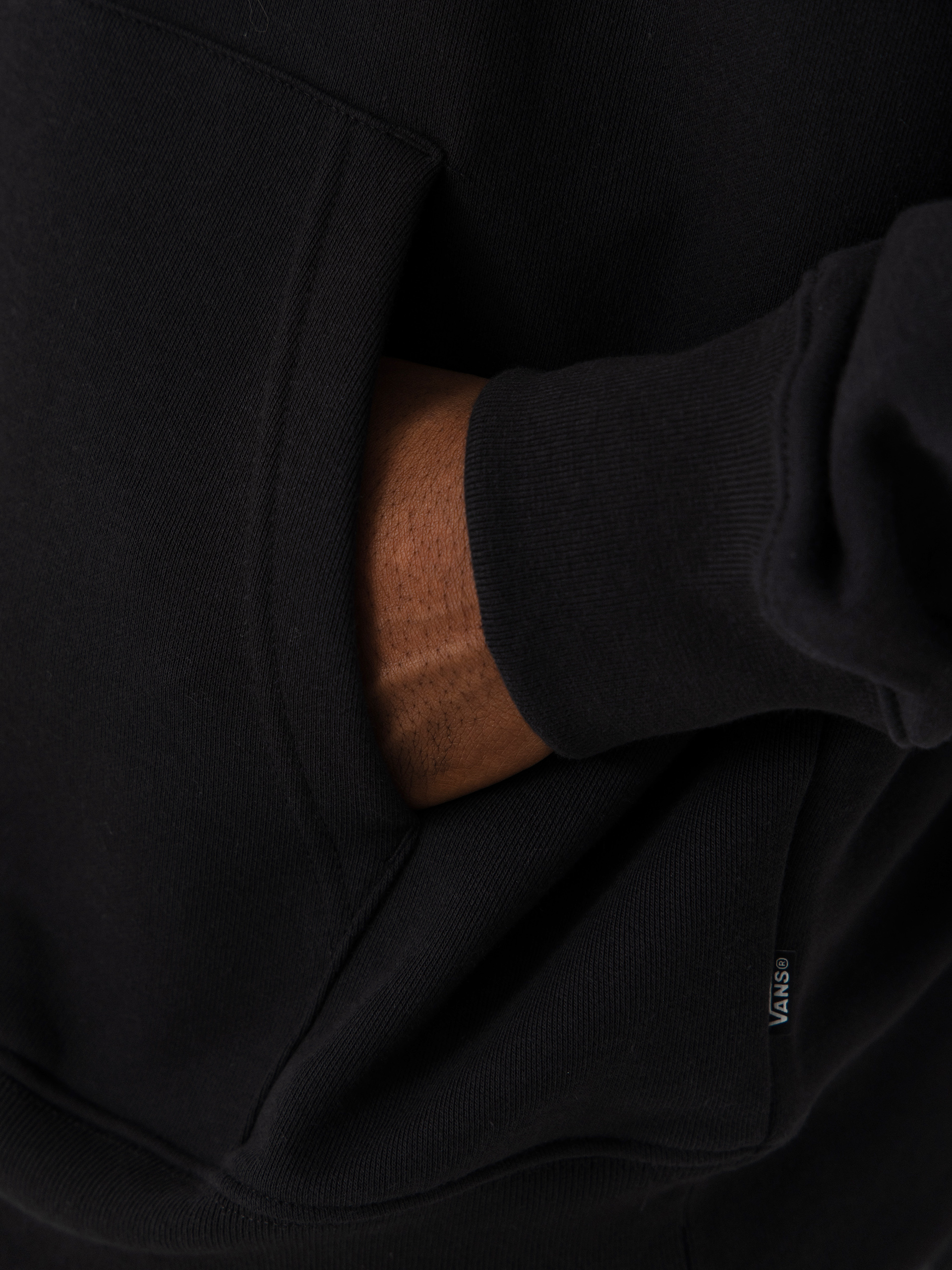 Mikina s kapucí Vans Palm Drive HD (black)