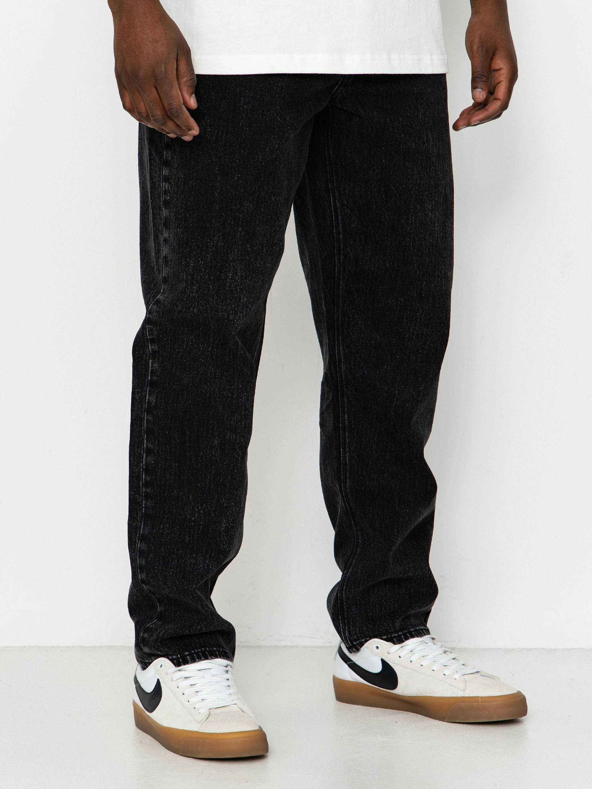 Kalhoty Volcom Fivedown (blackity black)
