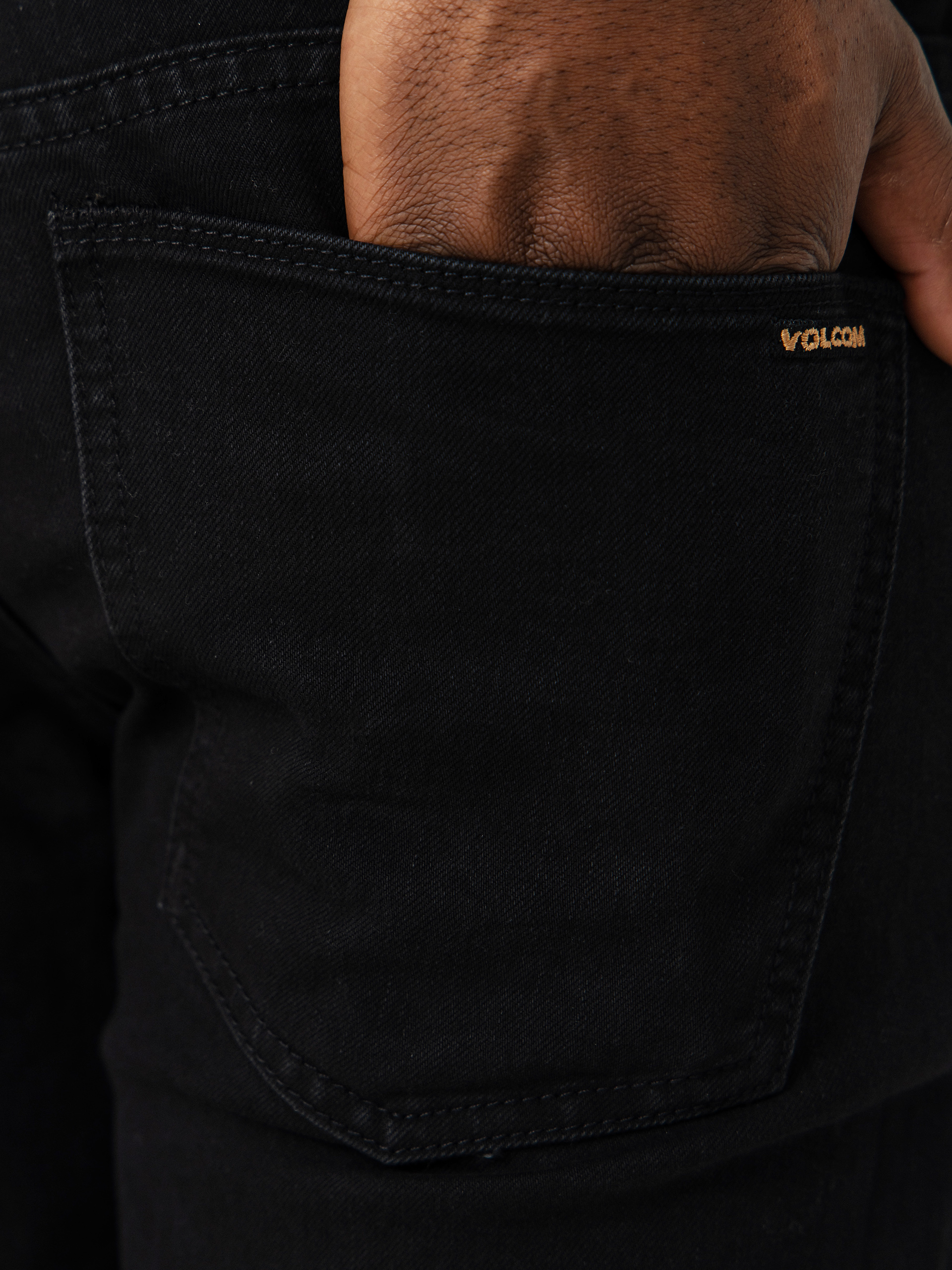 Kalhoty Volcom Solver (black out)