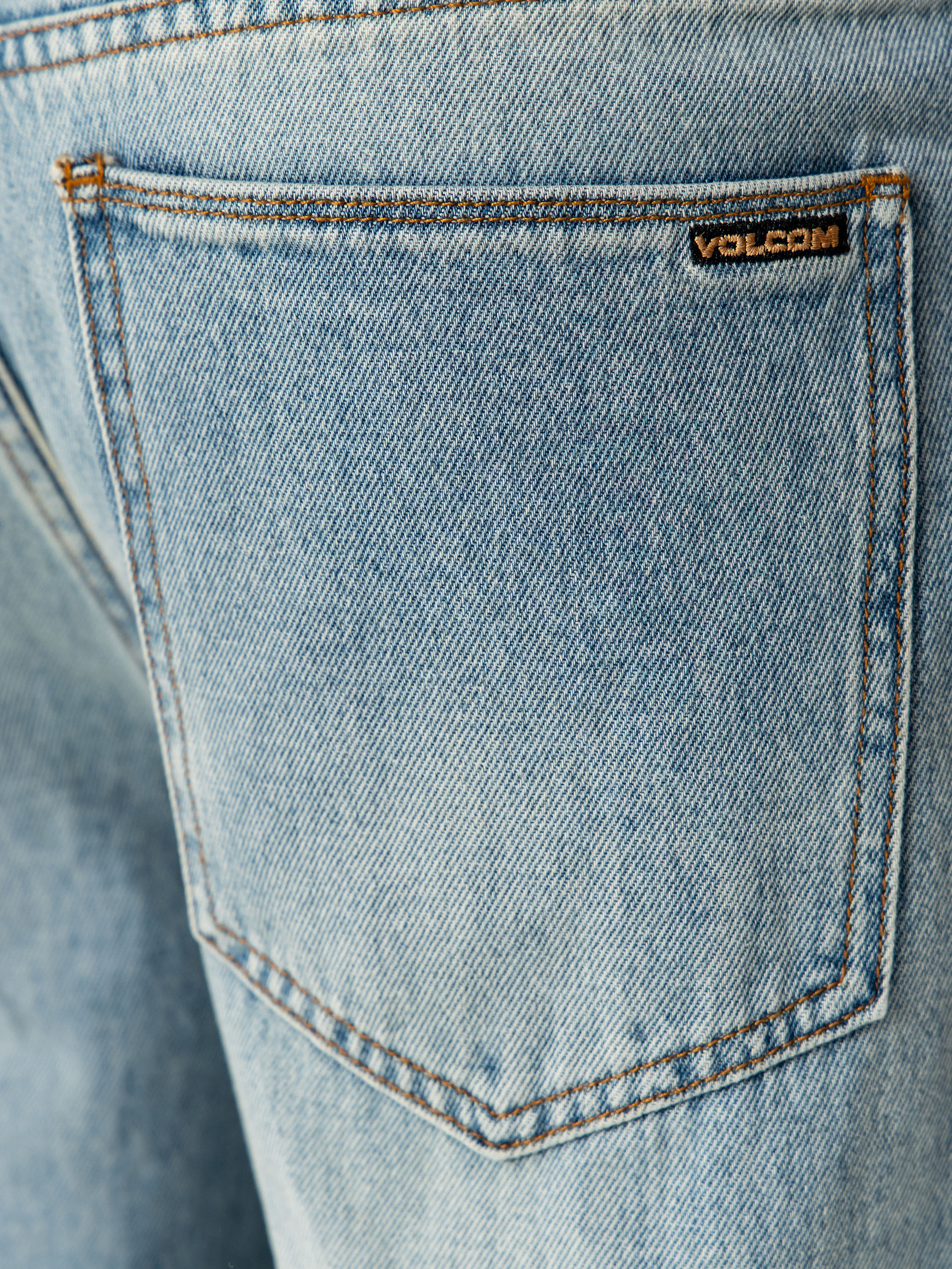 Kalhoty Volcom Beeggys Wmn (dusty blue wash)