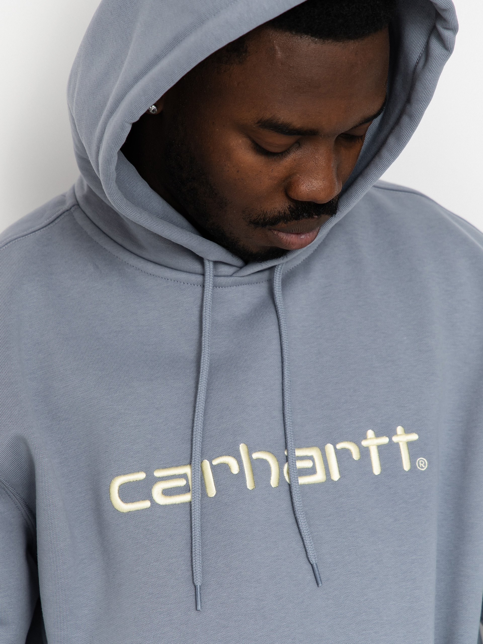 Mikina s kapucí Carhartt WIP Carhartt HD (mirror/cinnerus)