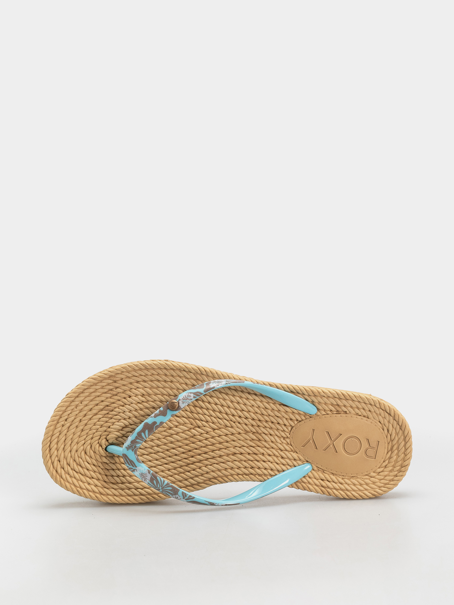 Plážovky Roxy South Beach III Wmn (light blue/brown)