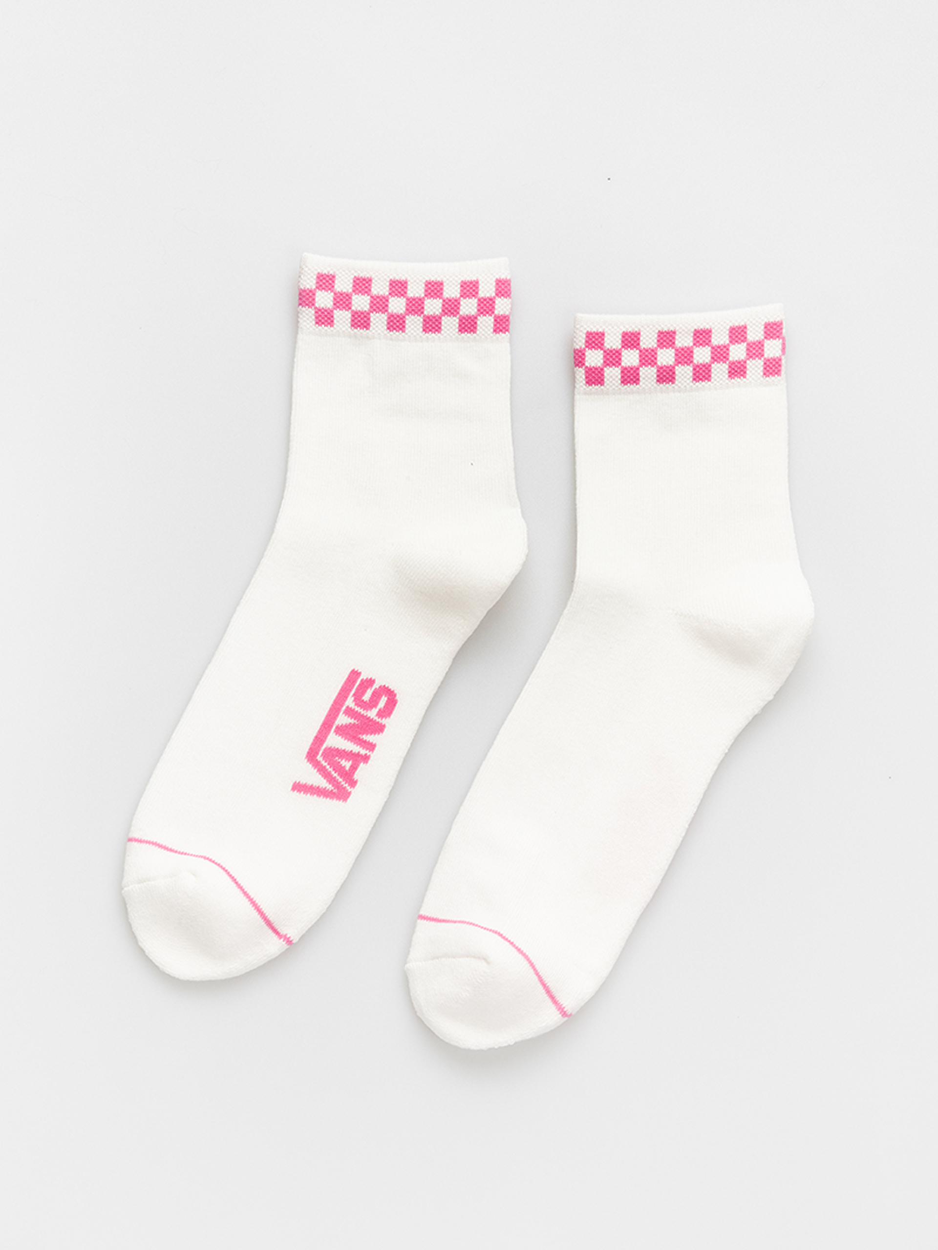 Ponou017eky Vans Peek A Check Half Crew (pink fizz)