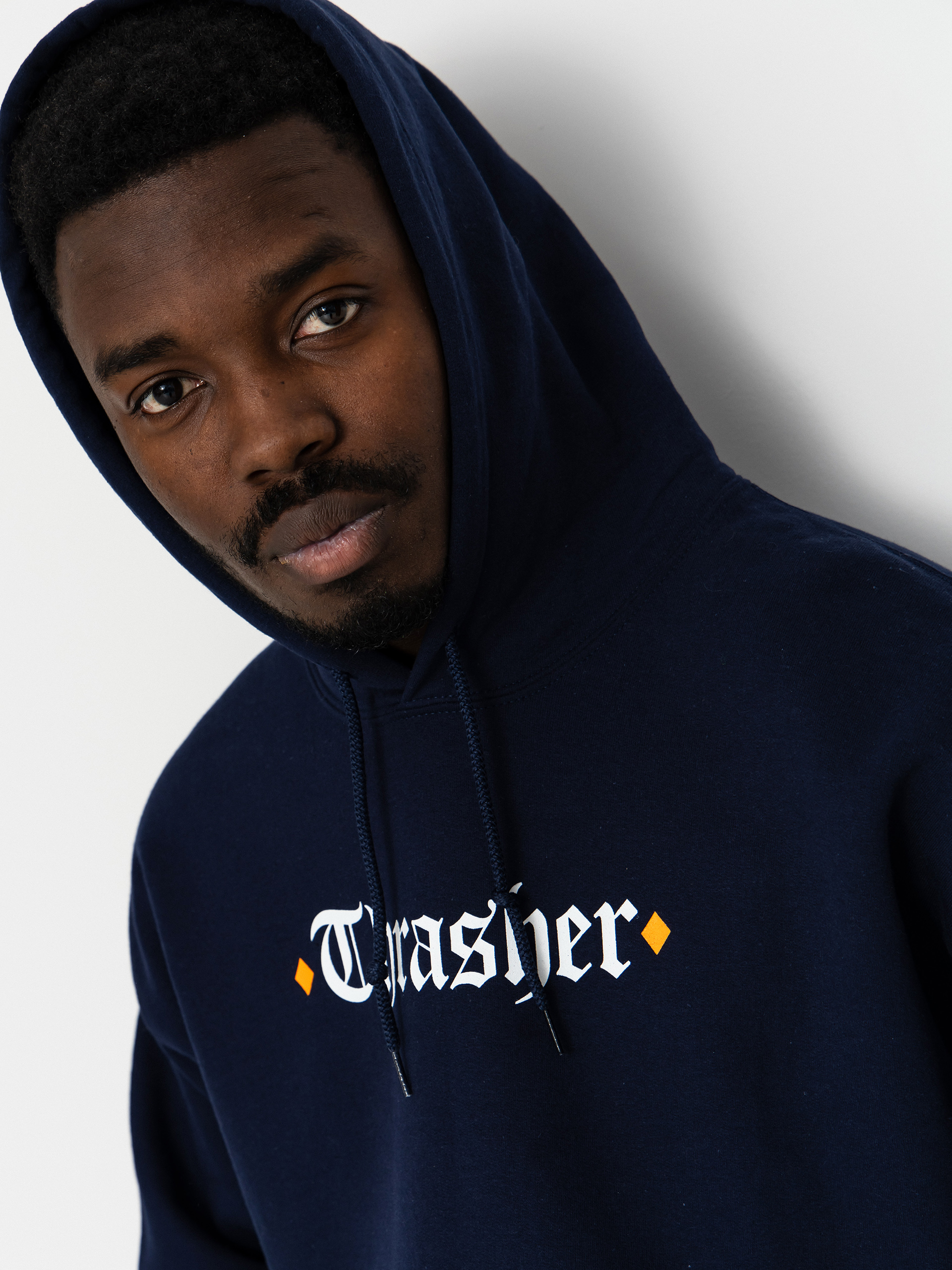 Mikina s kapucí Thrasher x Spitfire The End Oath HD (navy)