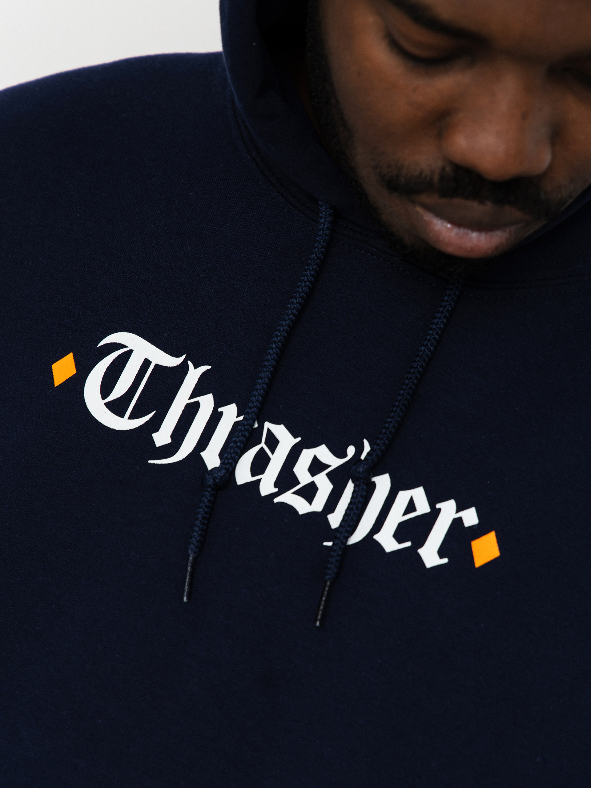 Mikina s kapucí Thrasher x Spitfire The End Oath HD (navy)