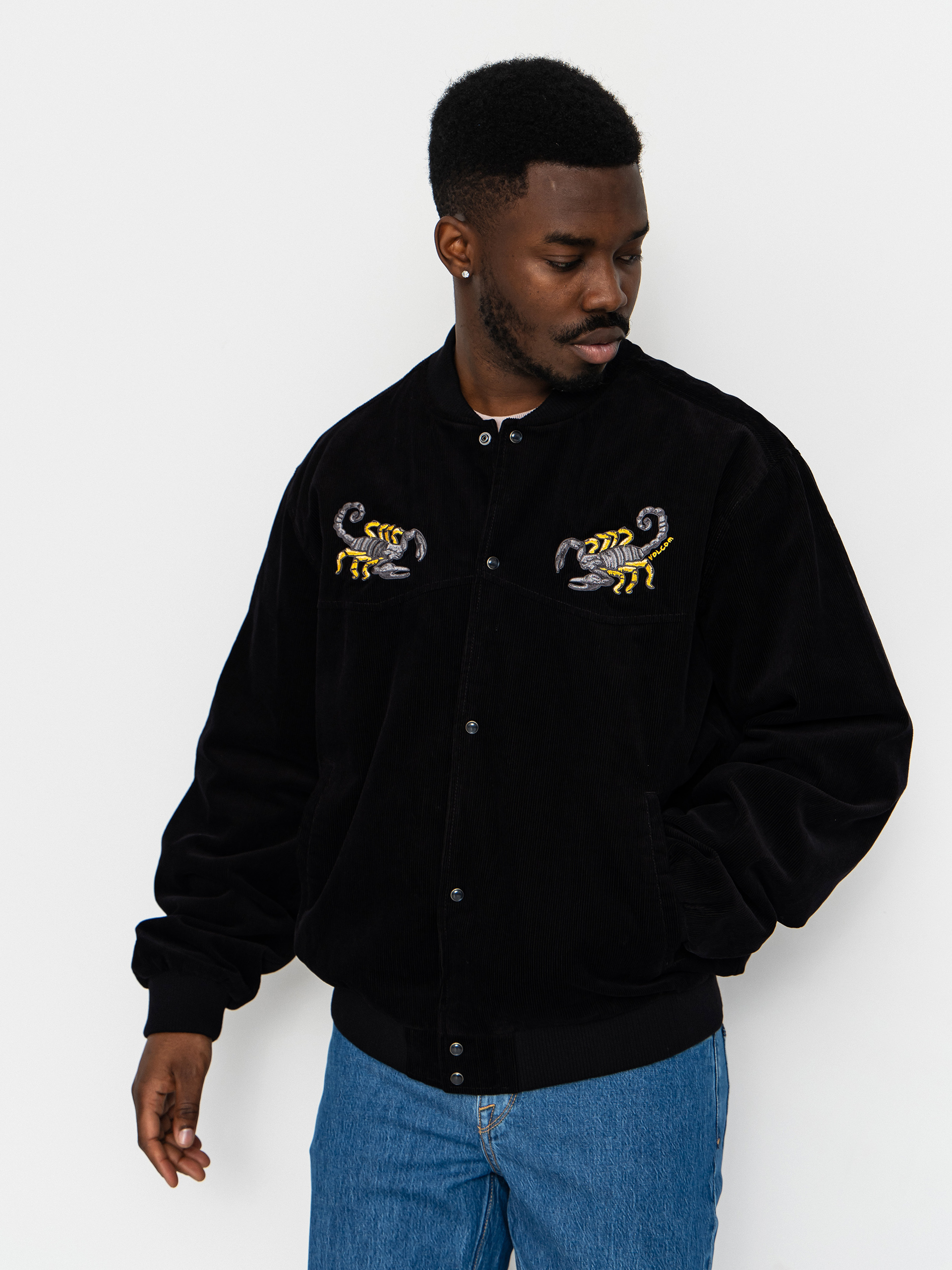 Bunda Volcom Fa Mickey Mason (black)