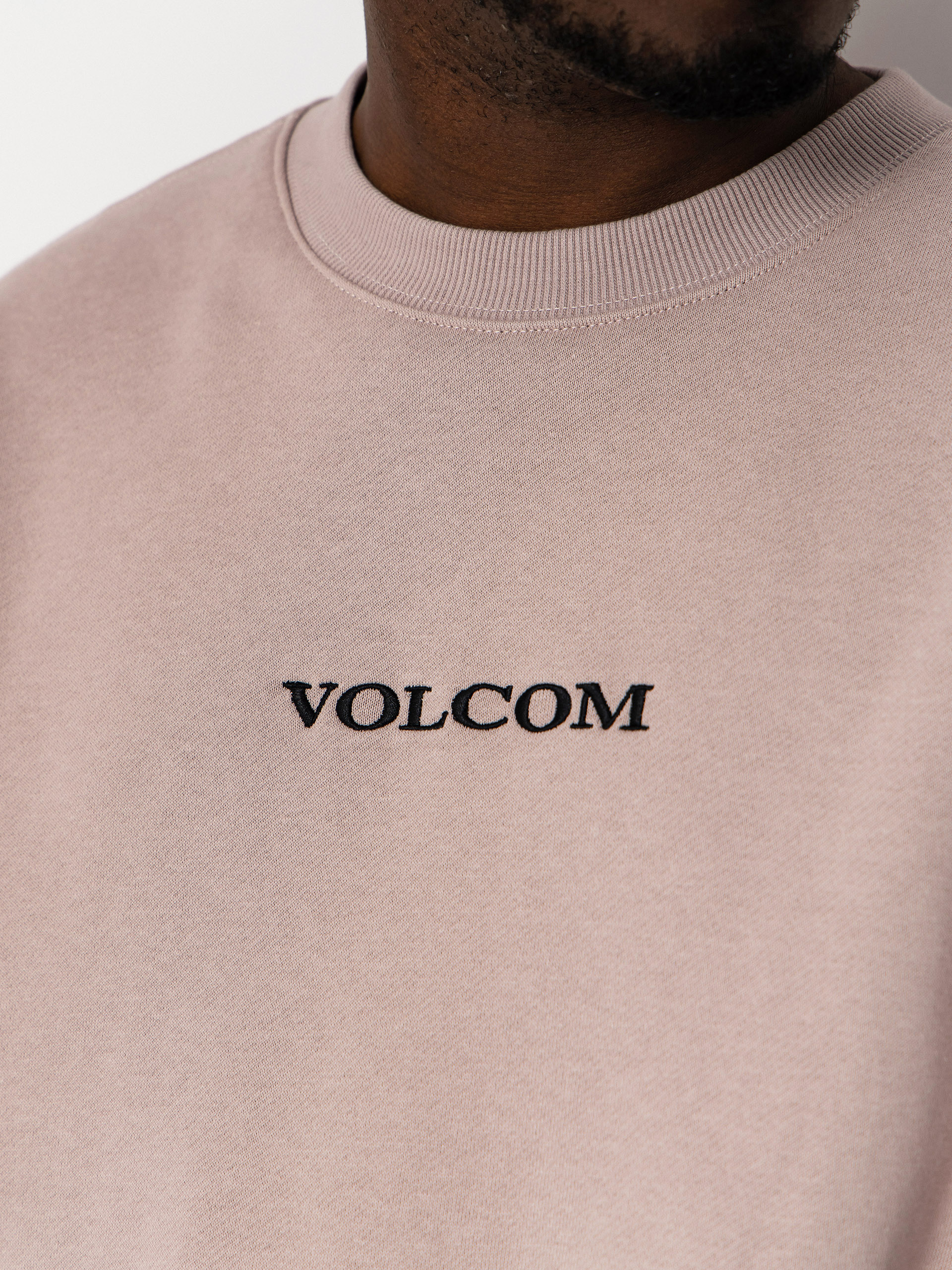 Mikina Volcom Volcom Stone Crew (bark brown)