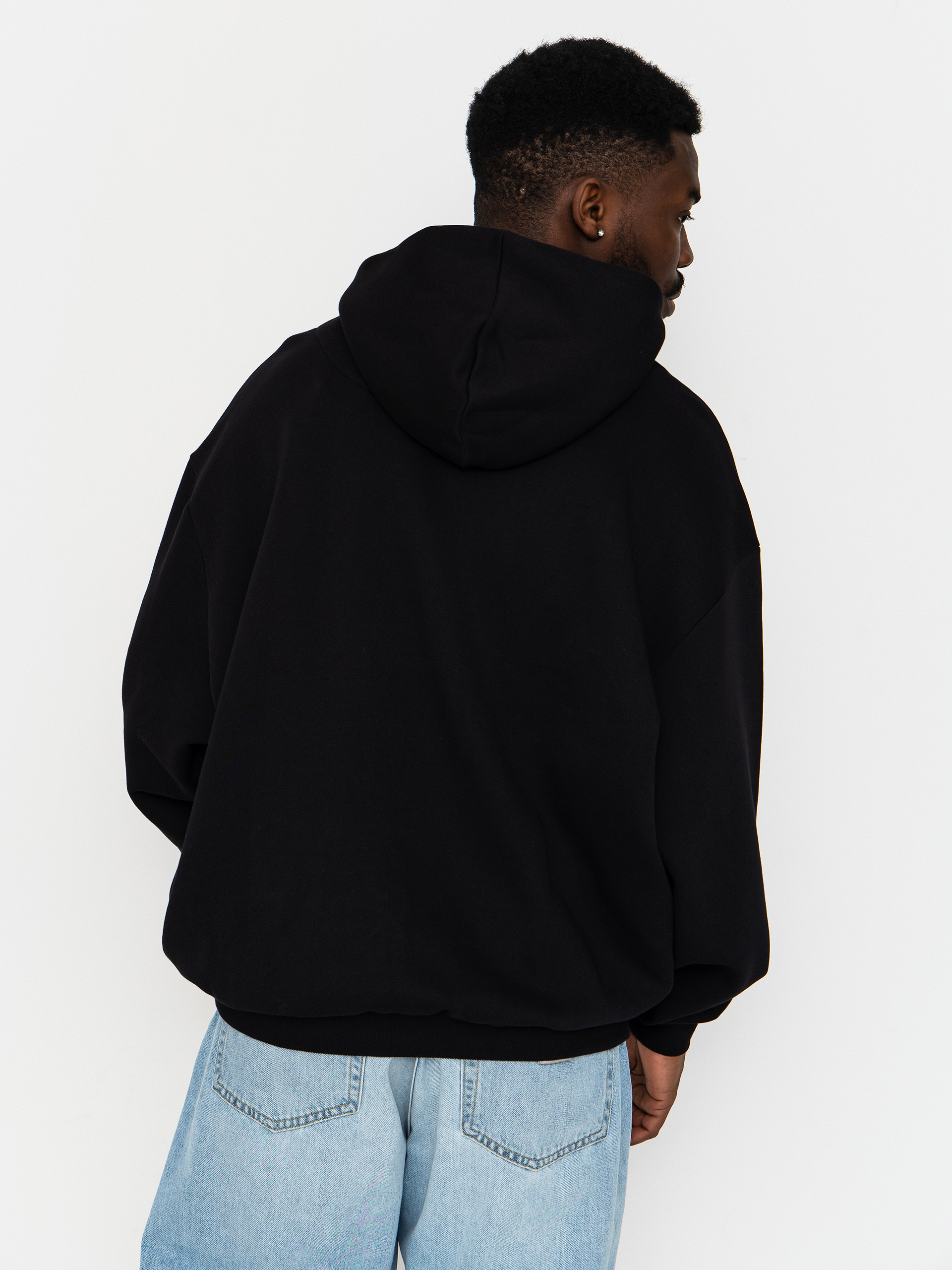 Mikina s kapucí Karl Kani Small Signature Essential HD (black)