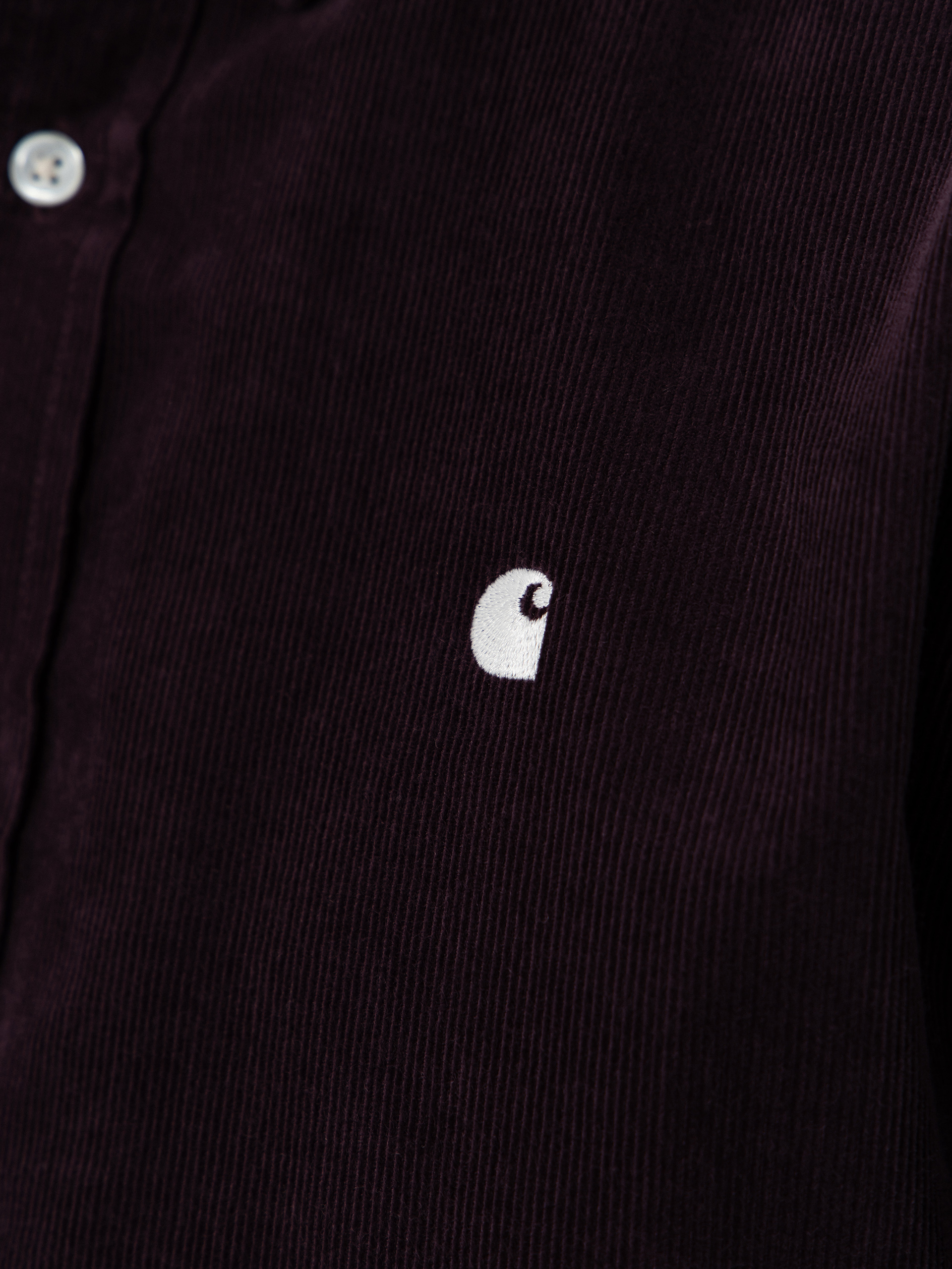 Košile Carhartt WIP Madison Fine Cord (cozy purple/wax)