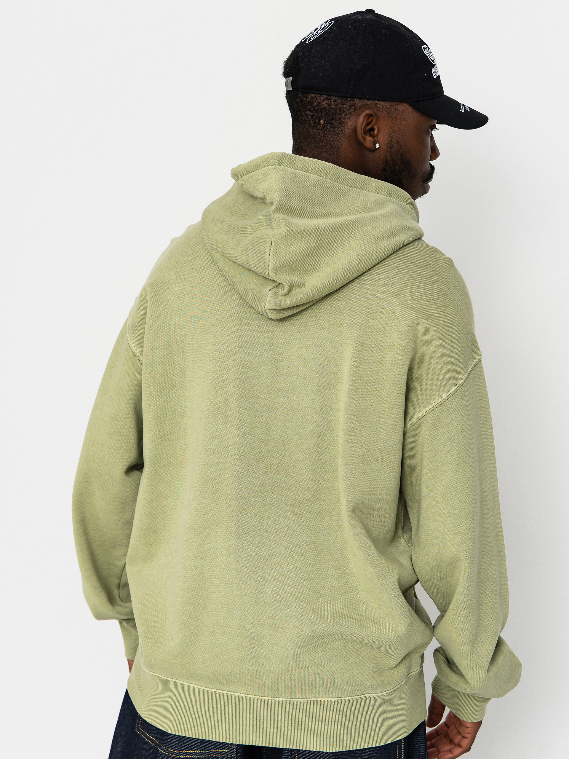 Mikina s kapucí Carhartt WIP Nelson ZHD (gentle green)