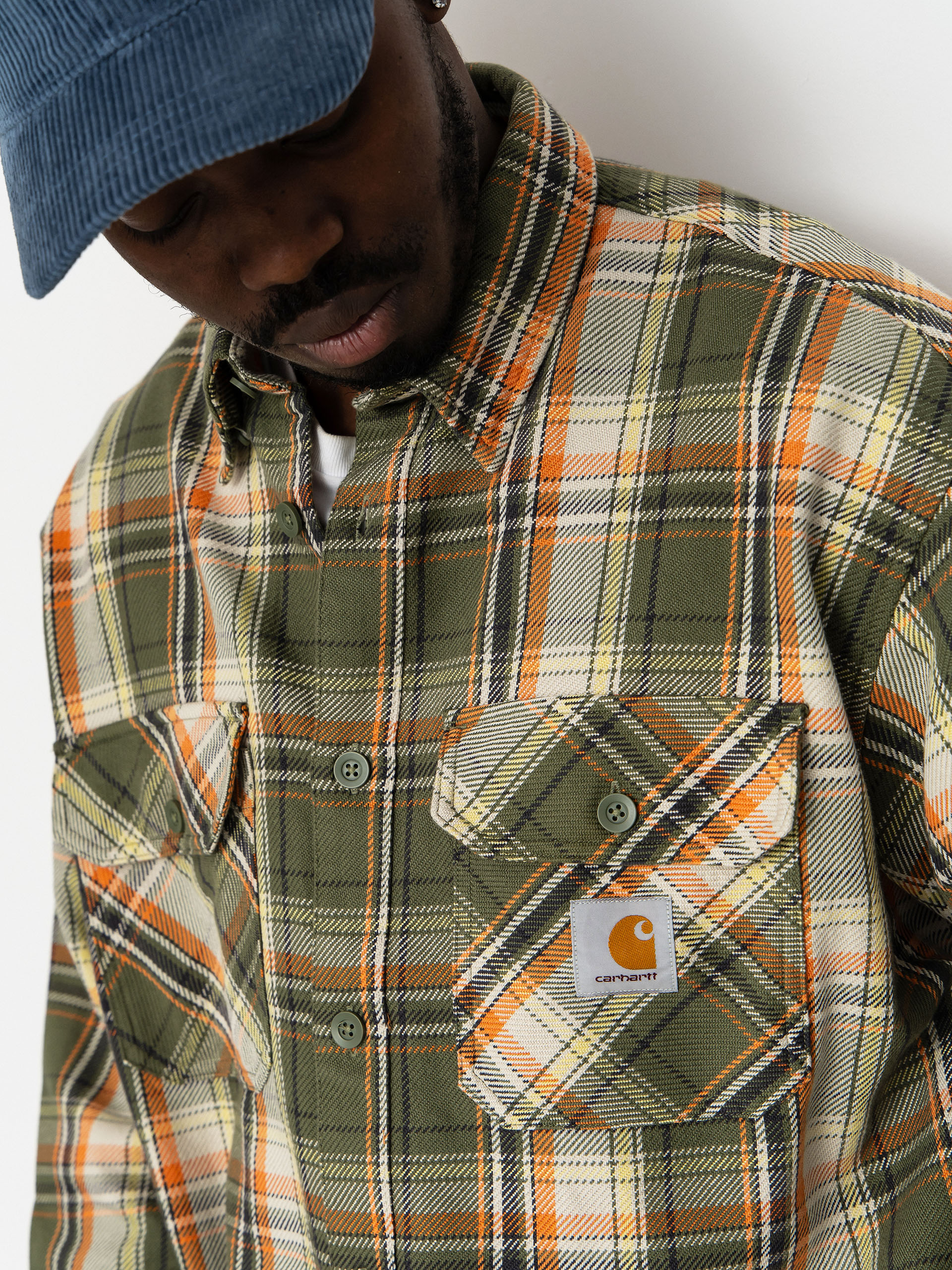 Košile Carhartt WIP Tunick (tunick check/dollar green)