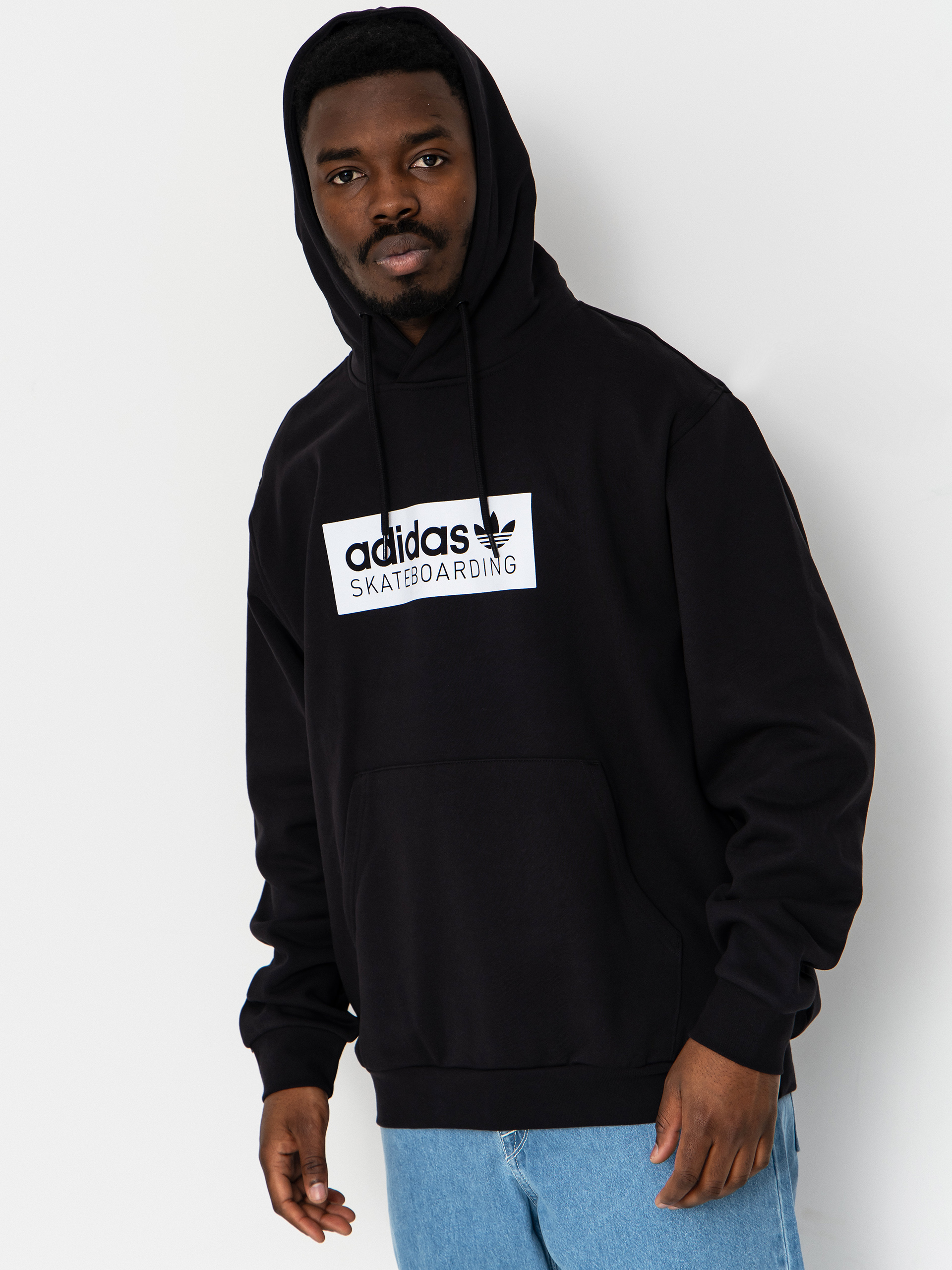 Mikina s kapucu00ed adidas Skt Logo HD (black)