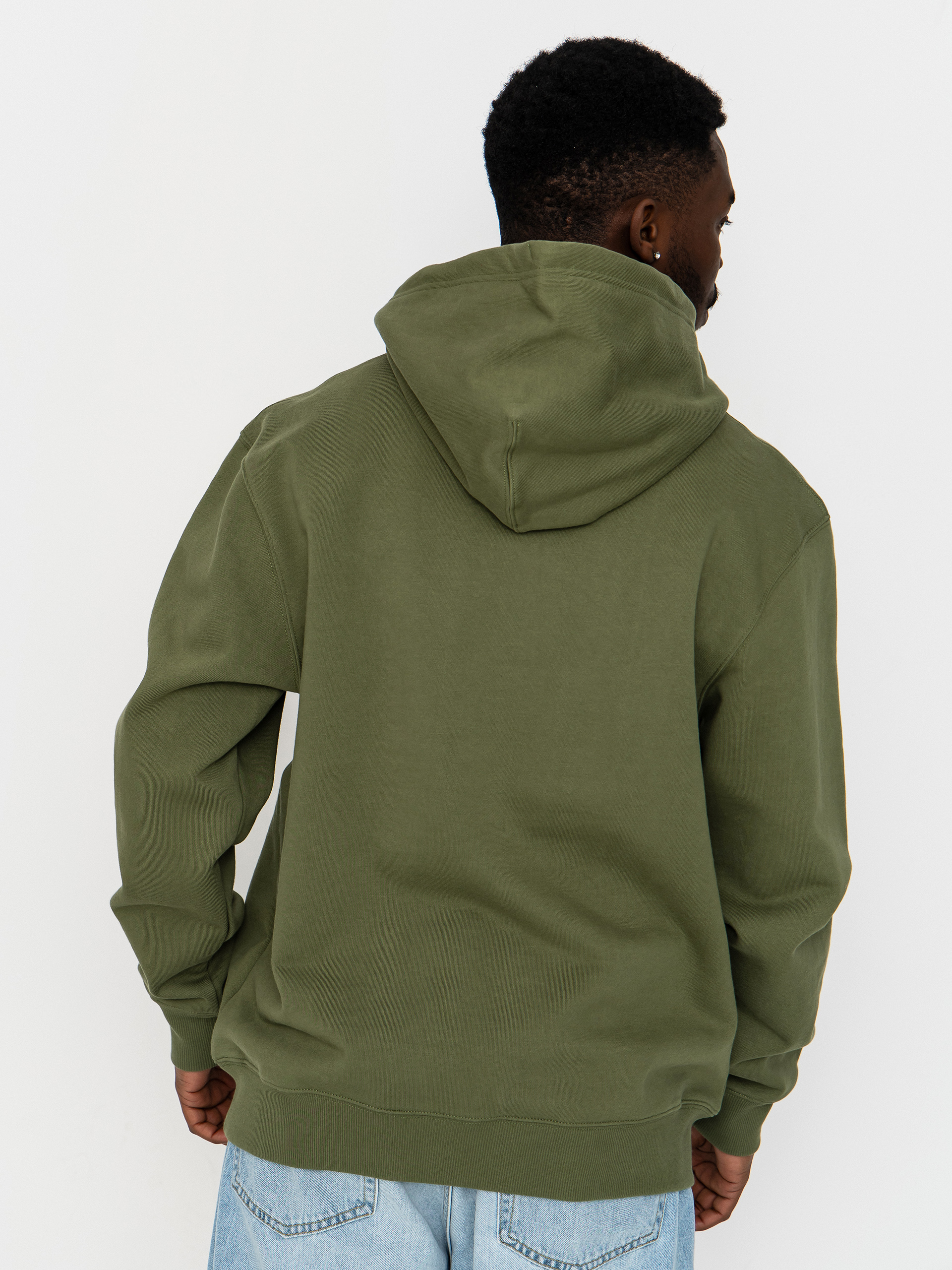 Mikina s kapucí Deus Ex Machina Pill Logo HD (pine green)