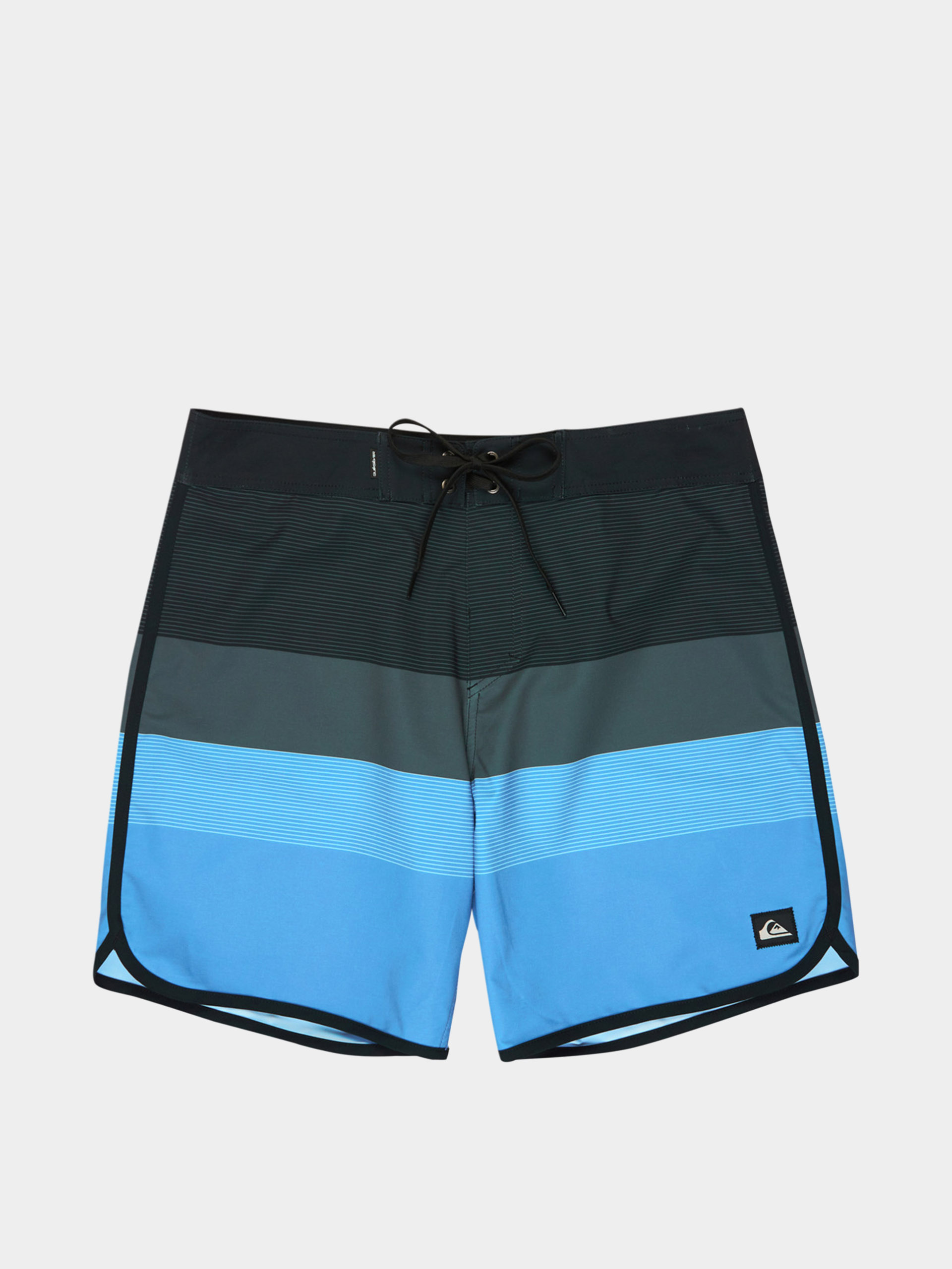 Plu00e1u017eovu00e9 krau0165asy Quiksilver Surfsilk Scallop 18 (black tijuana)