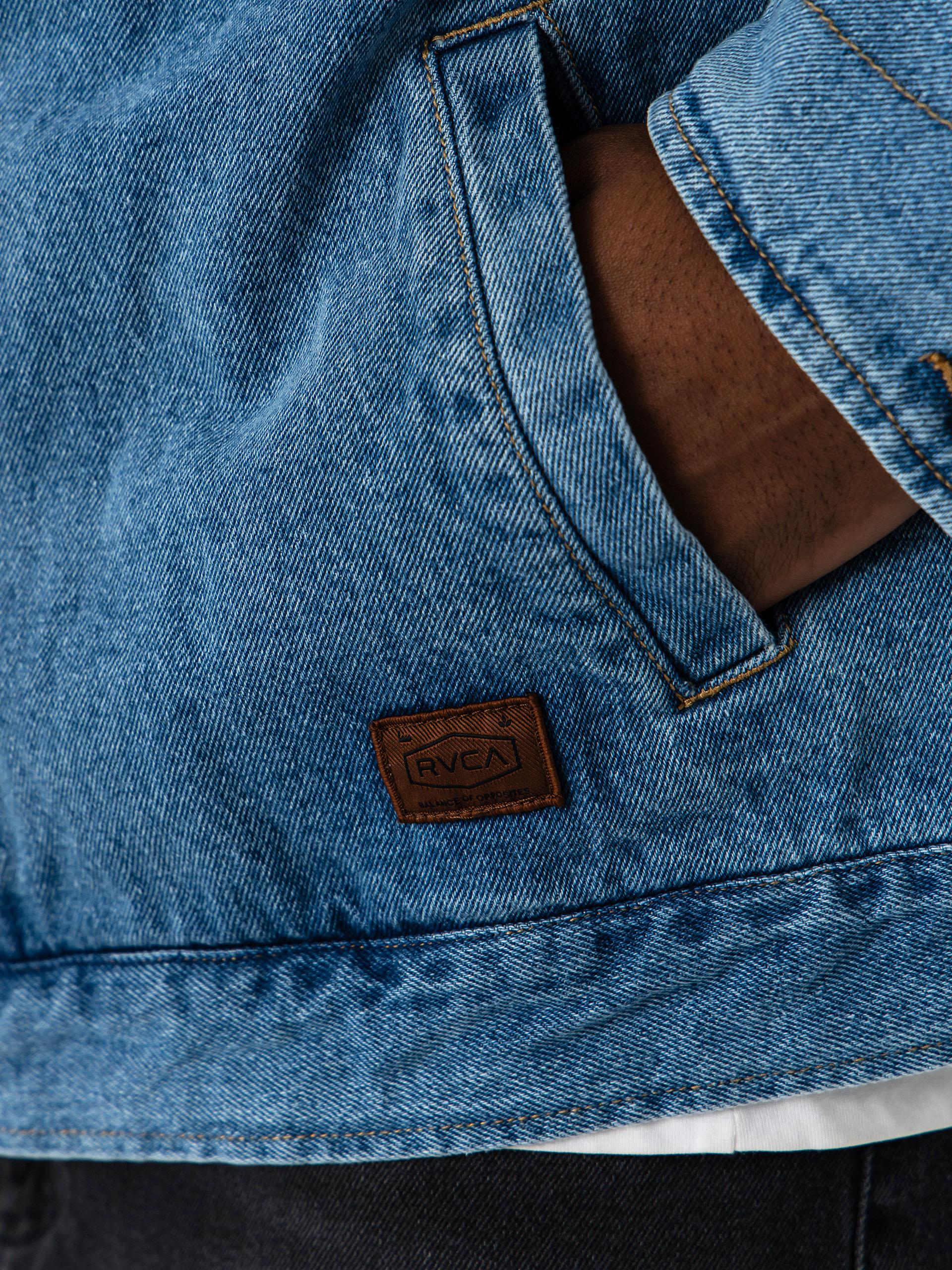 Bunda RVCA Post Dayshift (blue collar)
