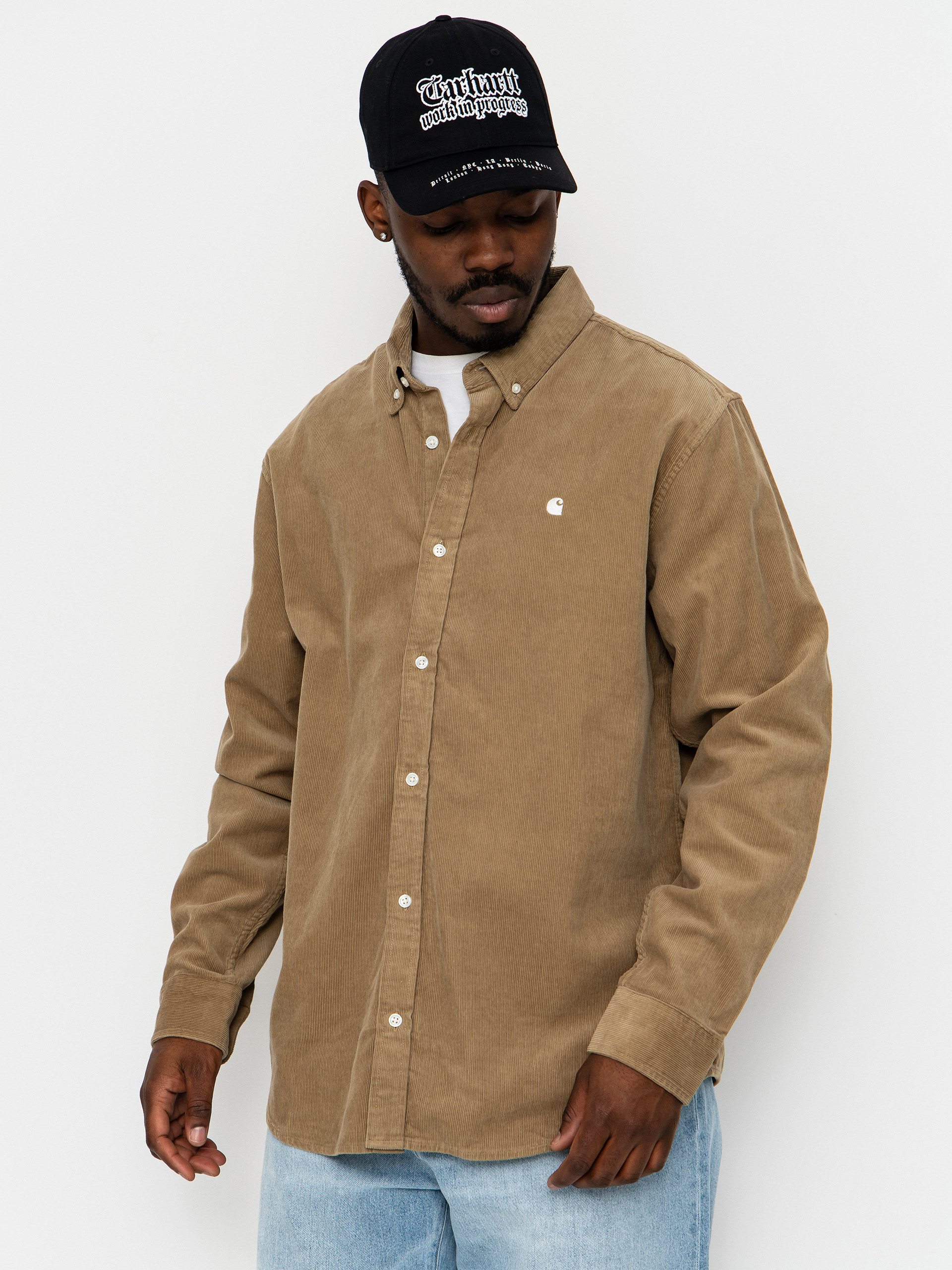 Kou0161ile Carhartt WIP Madison Fine Cord (iroko/wax)
