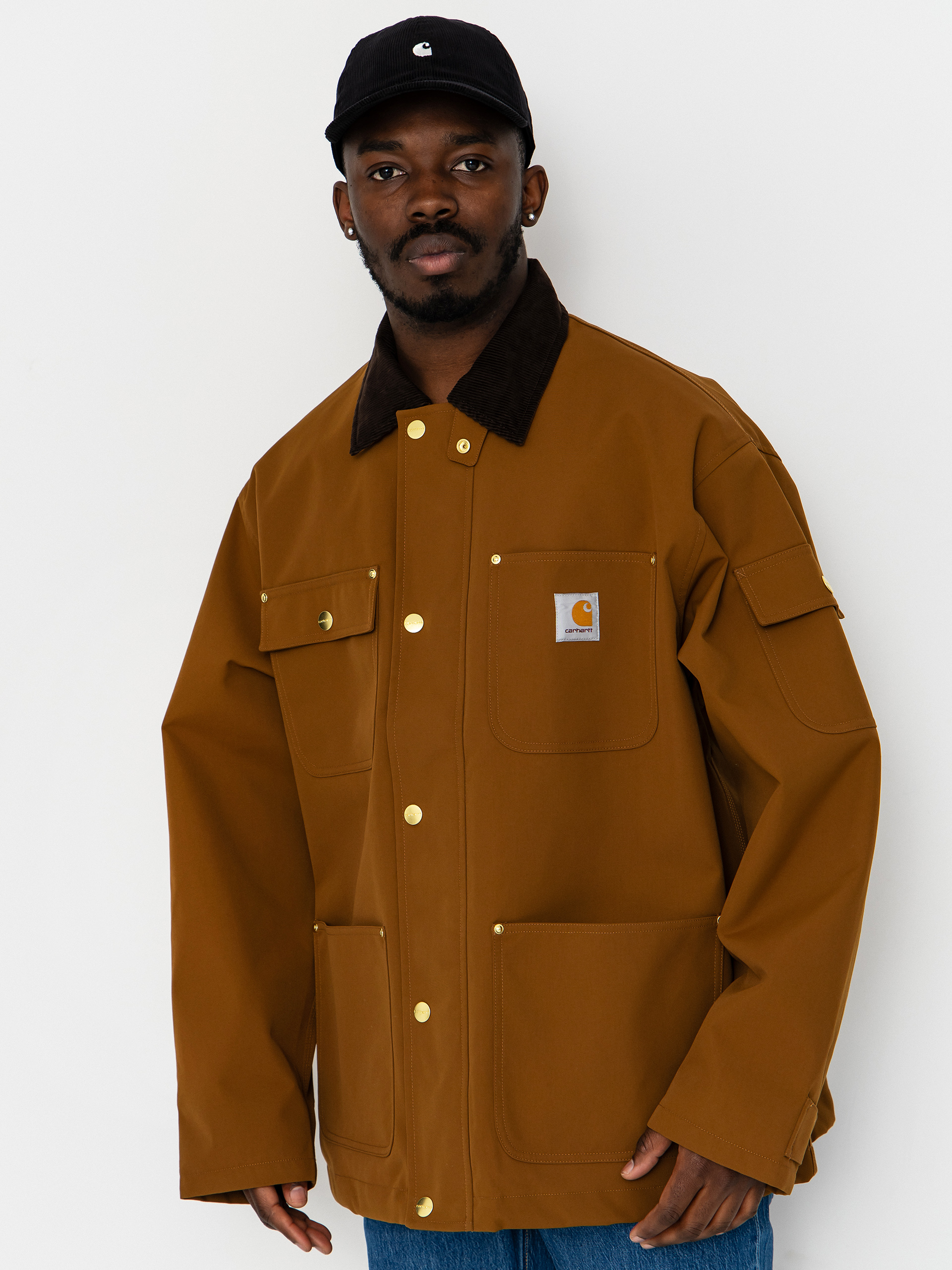 Bunda Carhartt WIP Clapton (hamilton brown/tobacco)