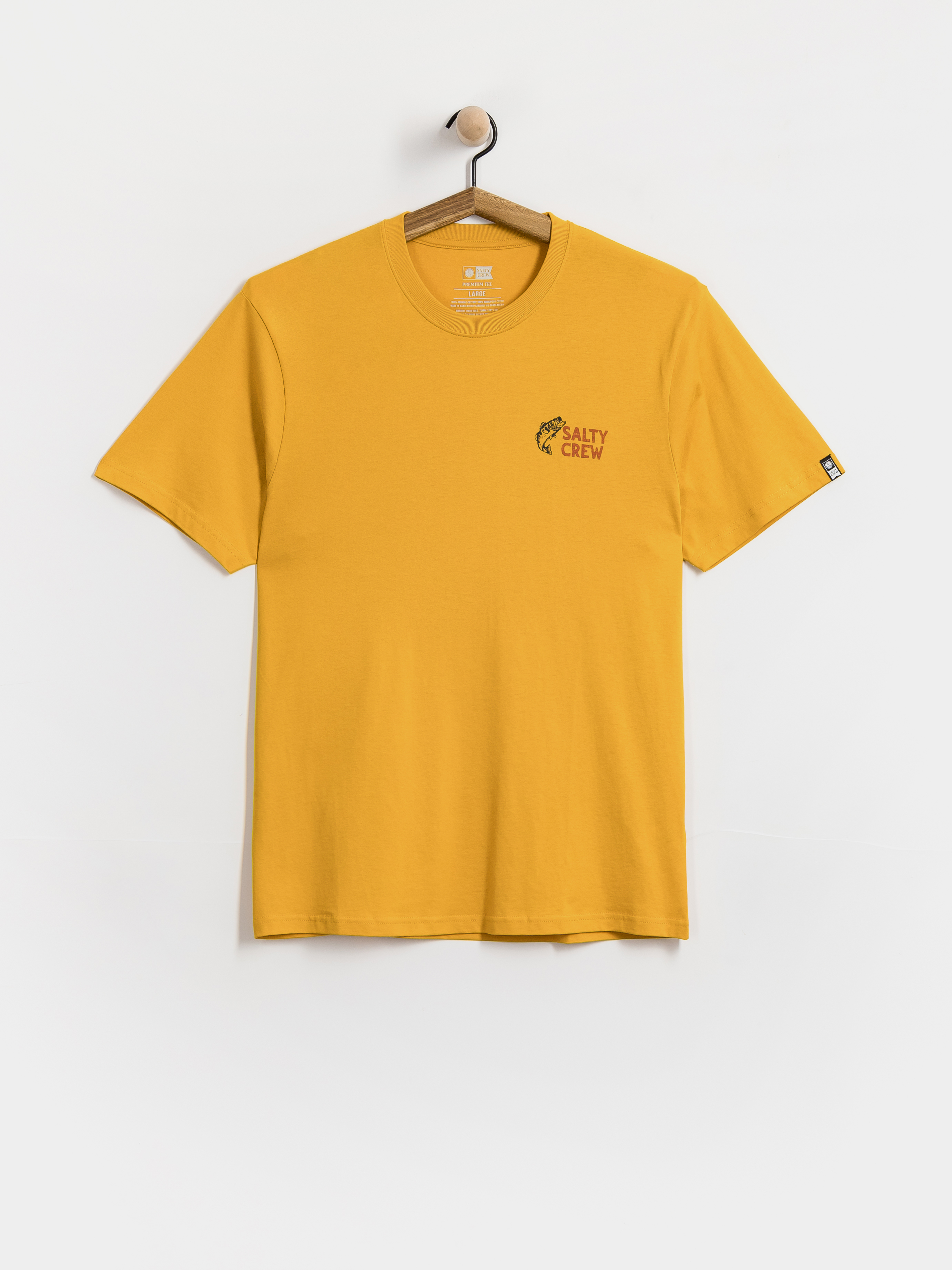 Tričko Salty Crew Bait Shop (mineral yellow)