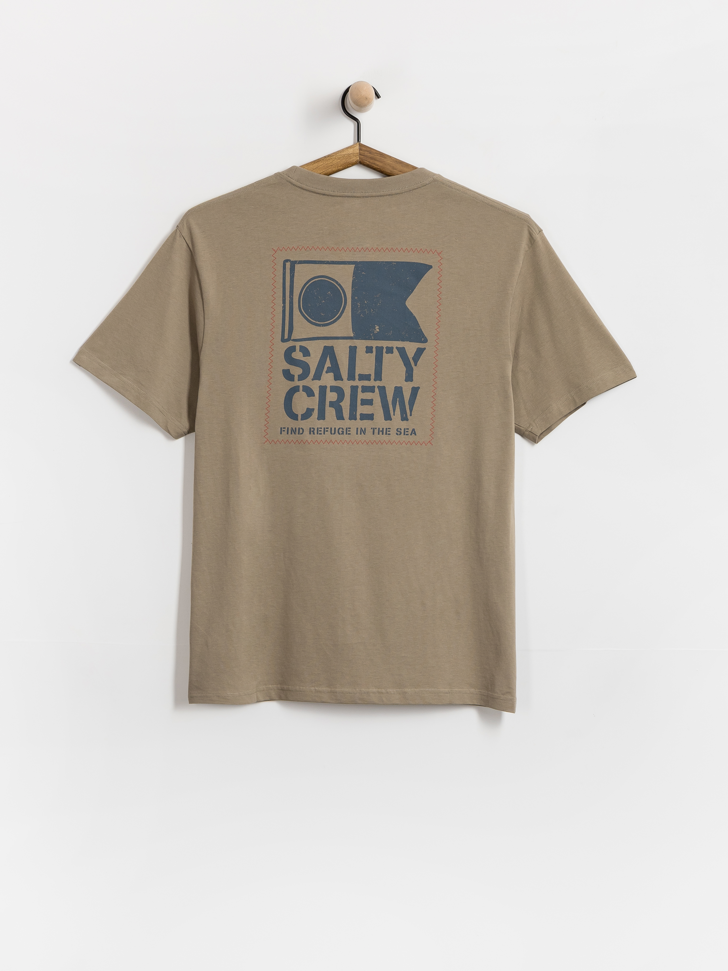 Tričko Salty Crew Stitched (twig)