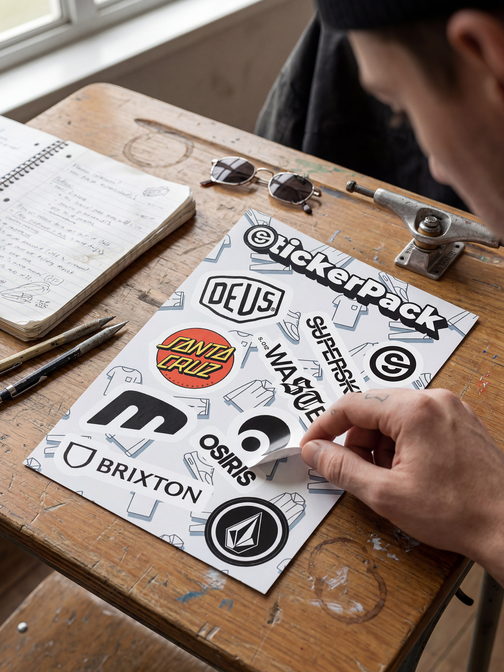 Samolepky Supersklep Sticker Pack (street)