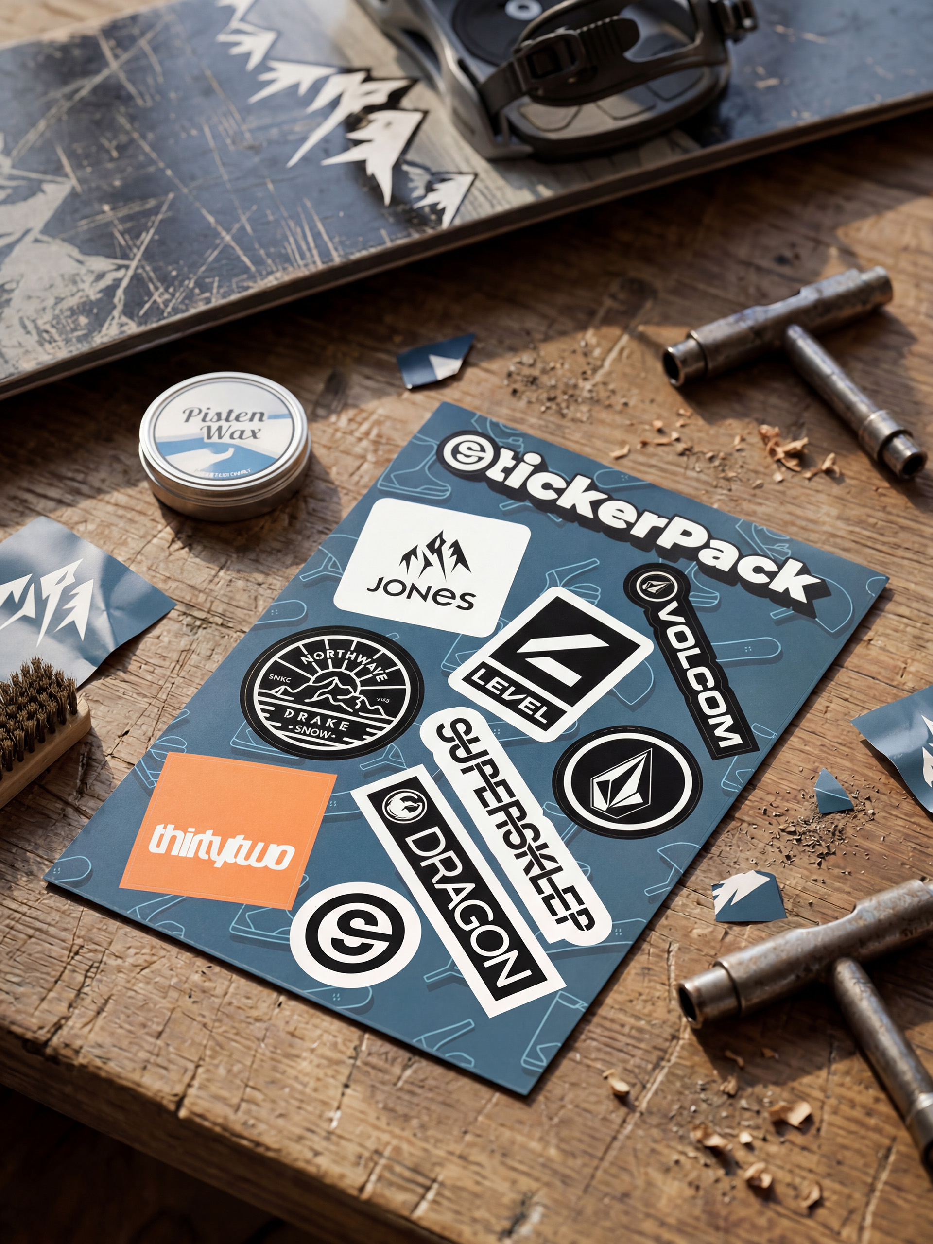Samolepky Supersklep Sticker Pack (snow)