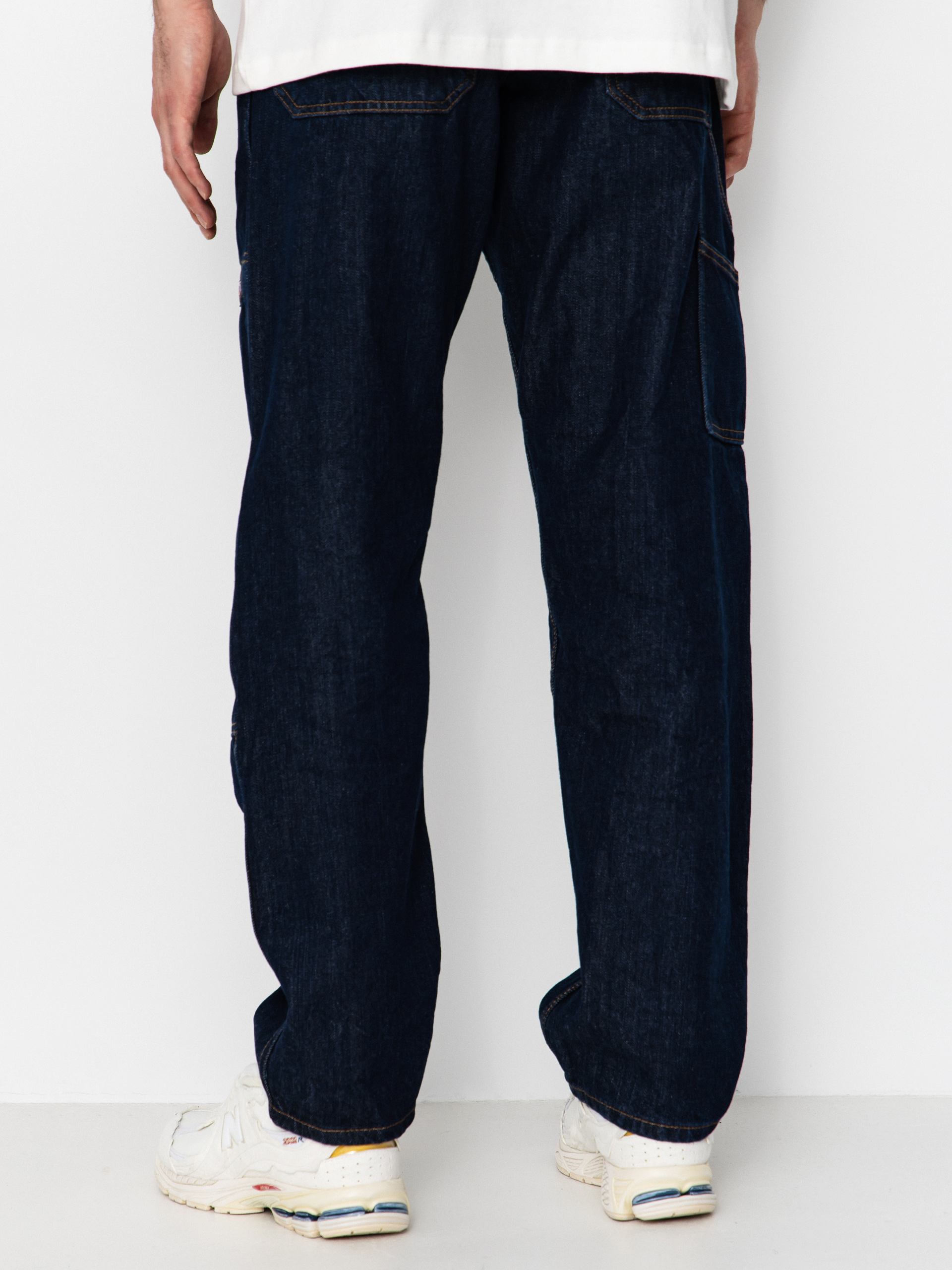 Kalhoty Dickies X Harley Davidson Denim Carpenter (rinsed indigo blue)