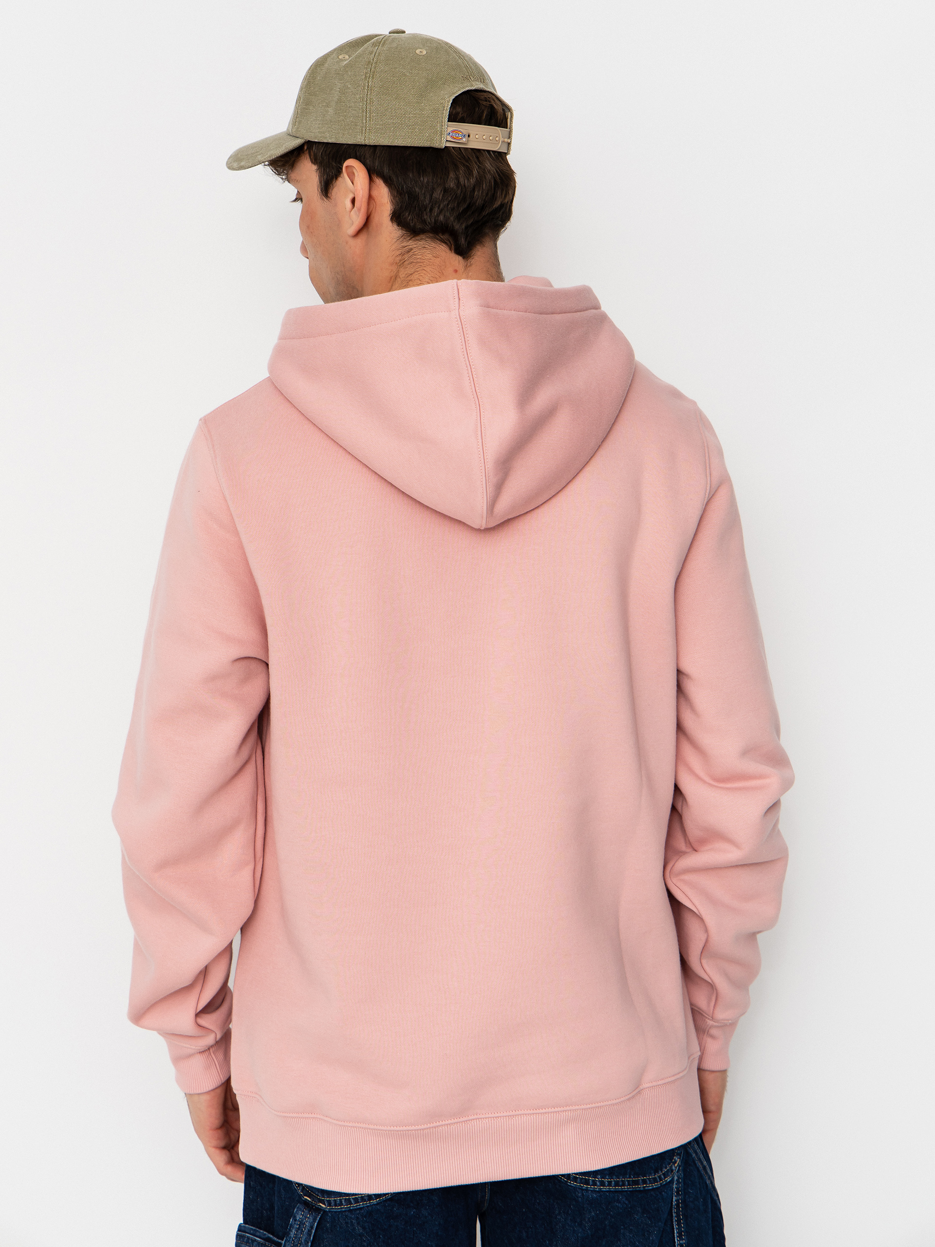 Mikina s kapucí Dickies Oakport HD (bridal rose)