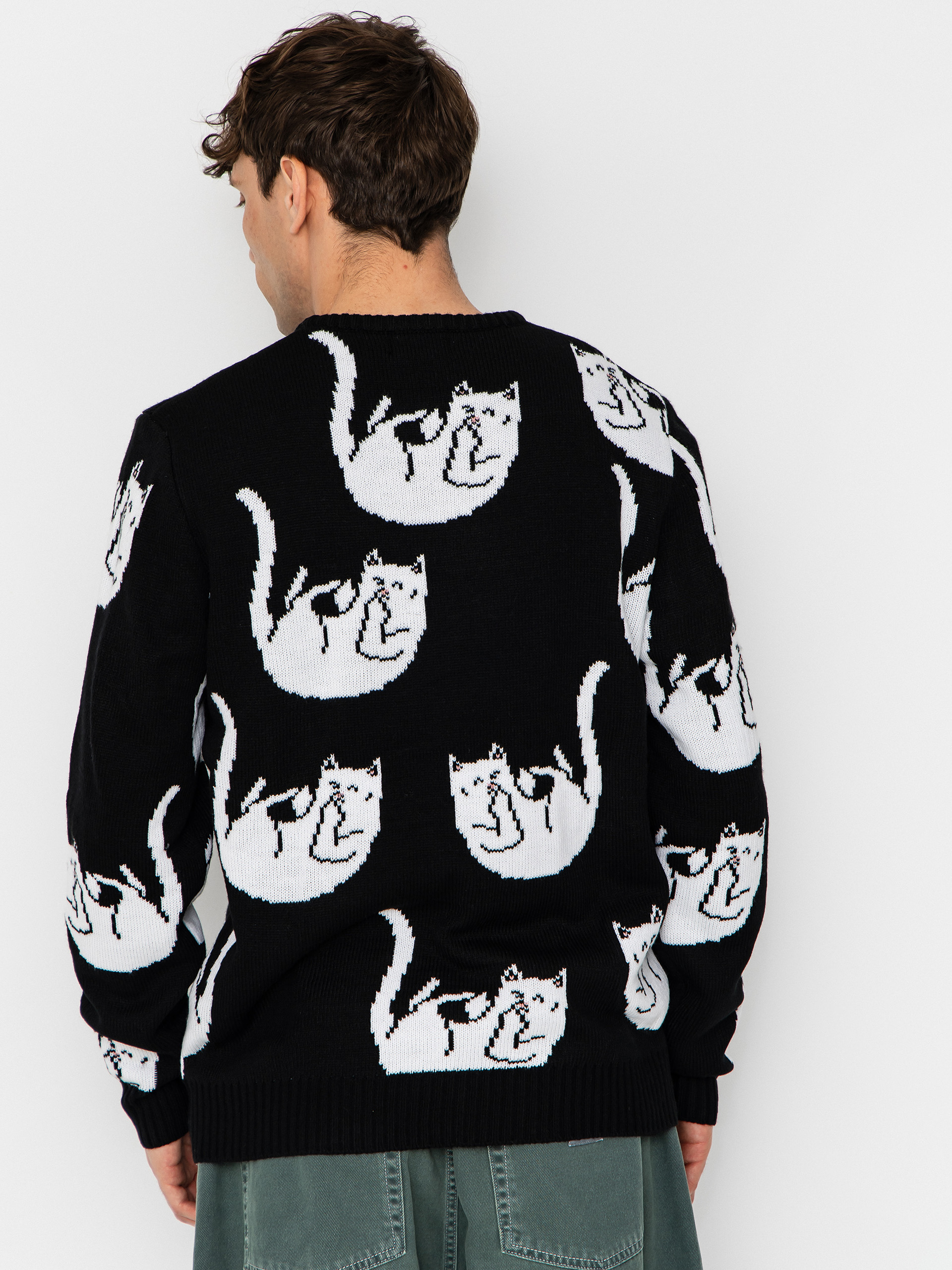 Svetr RipNDip Falling For Nermal Knit (black)