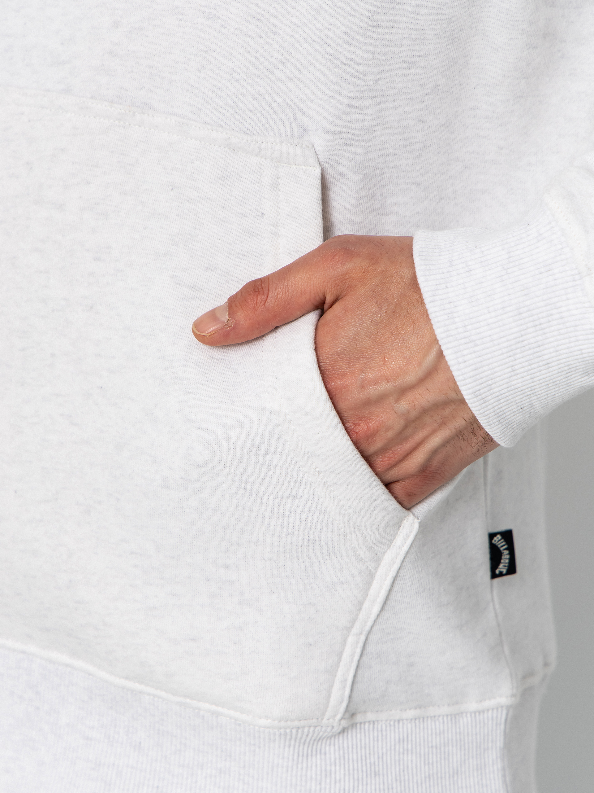 Mikina s kapucí Billabong Arch HD (oatmeal heather)
