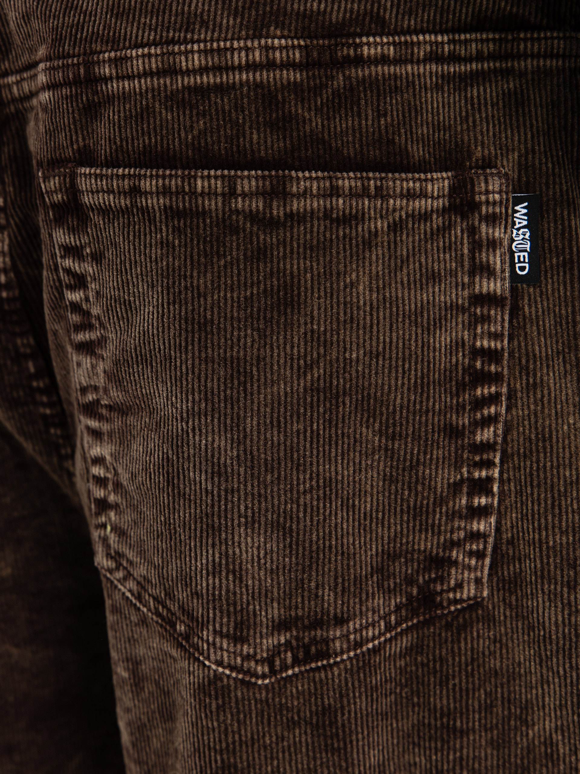 Kalhoty Wasted Paris Faded Corduroy Casper (faded brown)