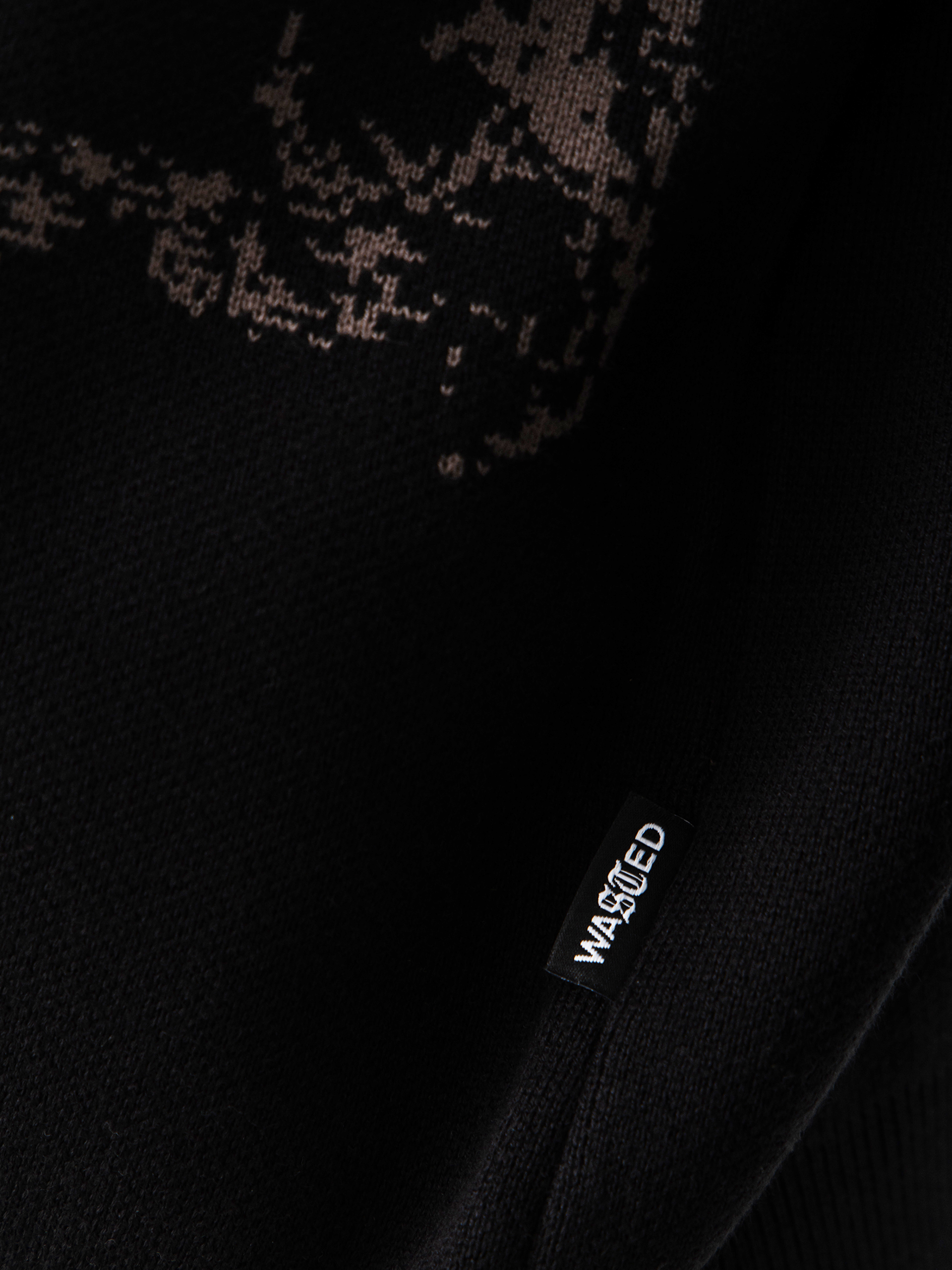 Mikina Wasted Paris Stronghold (black)