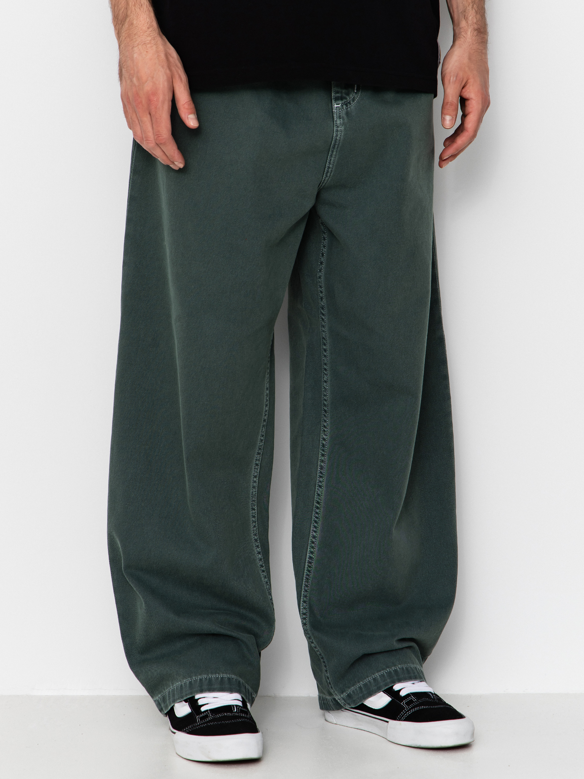 Kalhoty Carhartt WIP Brandon (velvet green)