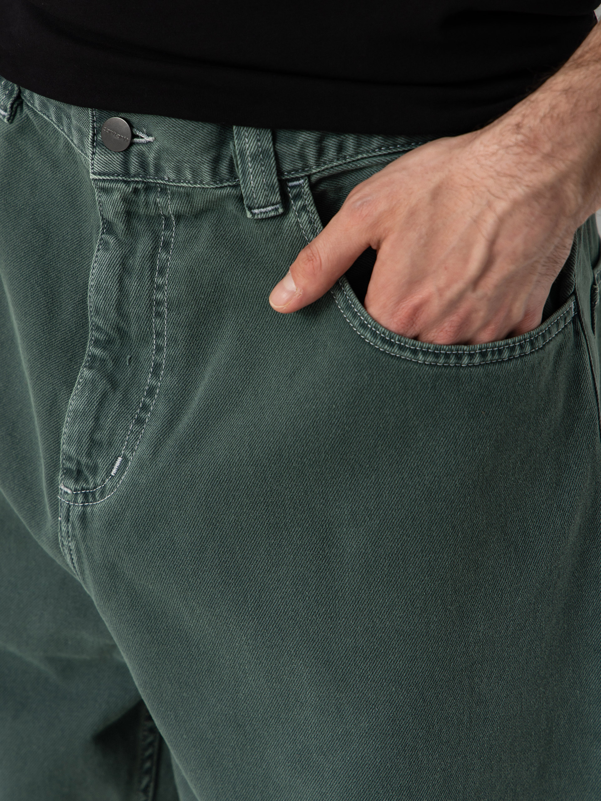 Kalhoty Carhartt WIP Brandon (velvet green)