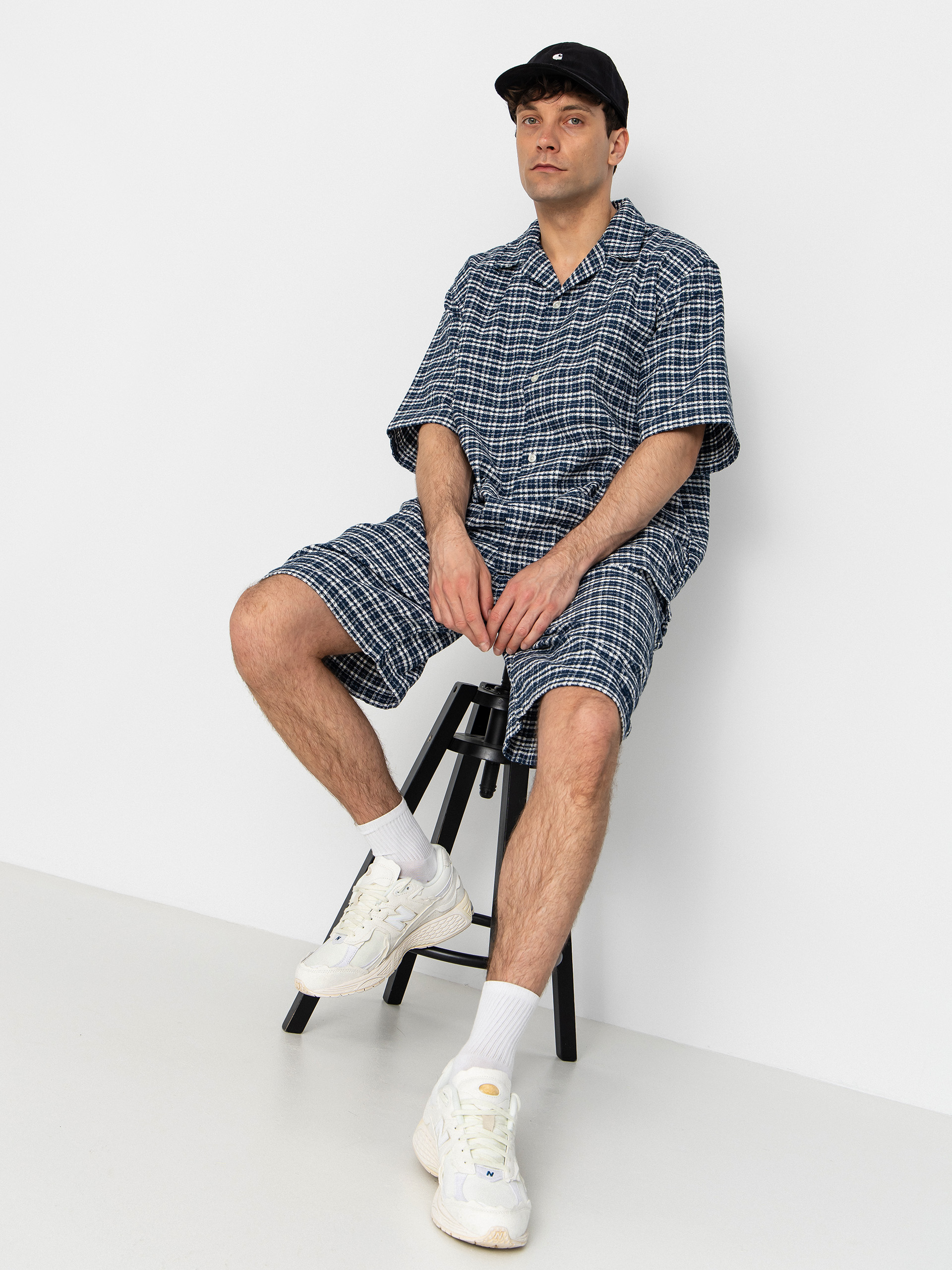 Košile Carhartt WIP Kander (kander check/blue river)